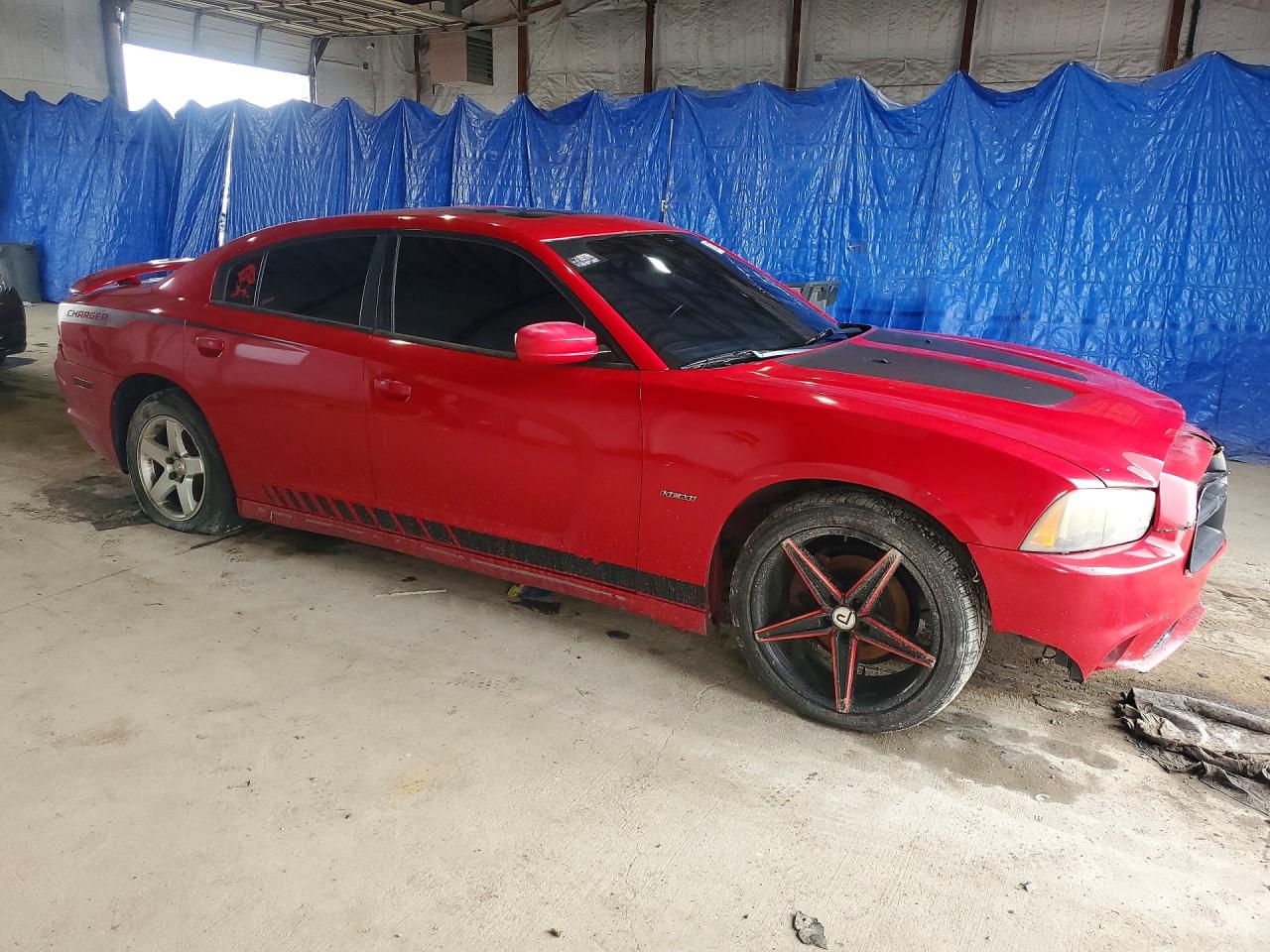 2012 Dodge Charger R/t Red vin: 2C3CDXCT8CH142214