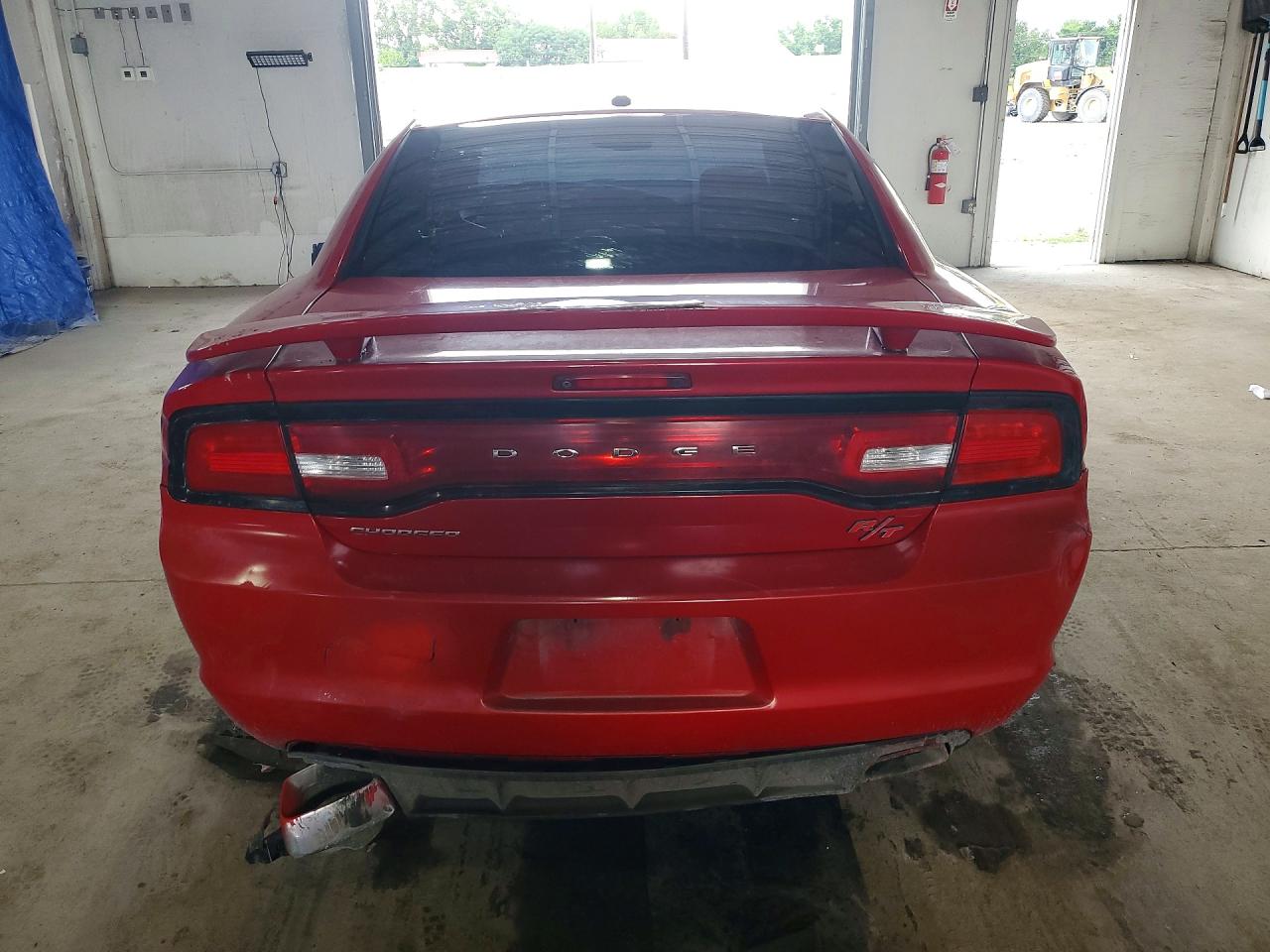 2012 Dodge Charger R/t Red vin: 2C3CDXCT8CH142214