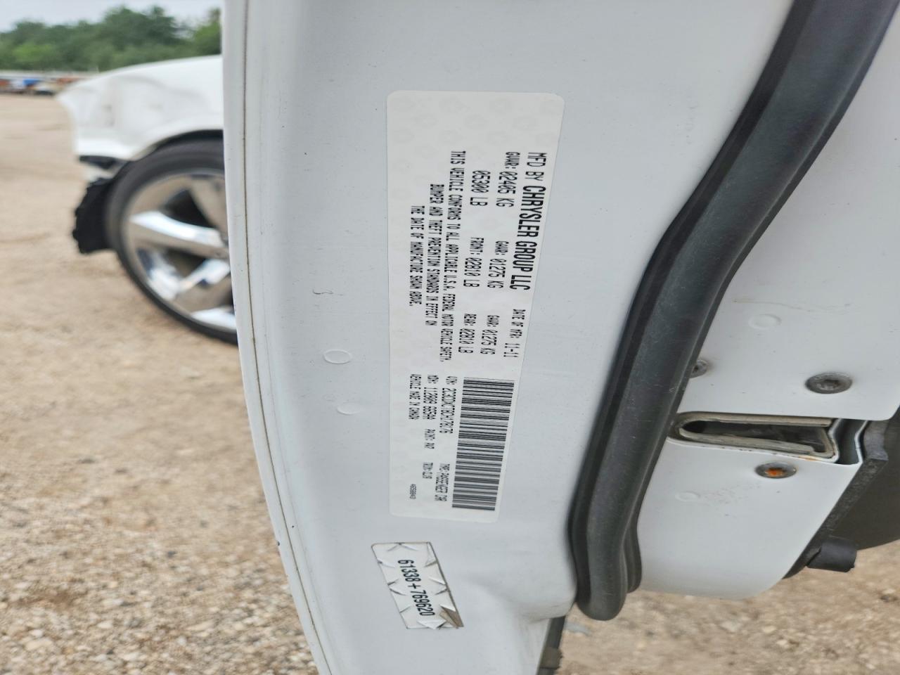 2012 Dodge Charger R/t White vin: 2C3CDXCT8CH178176
