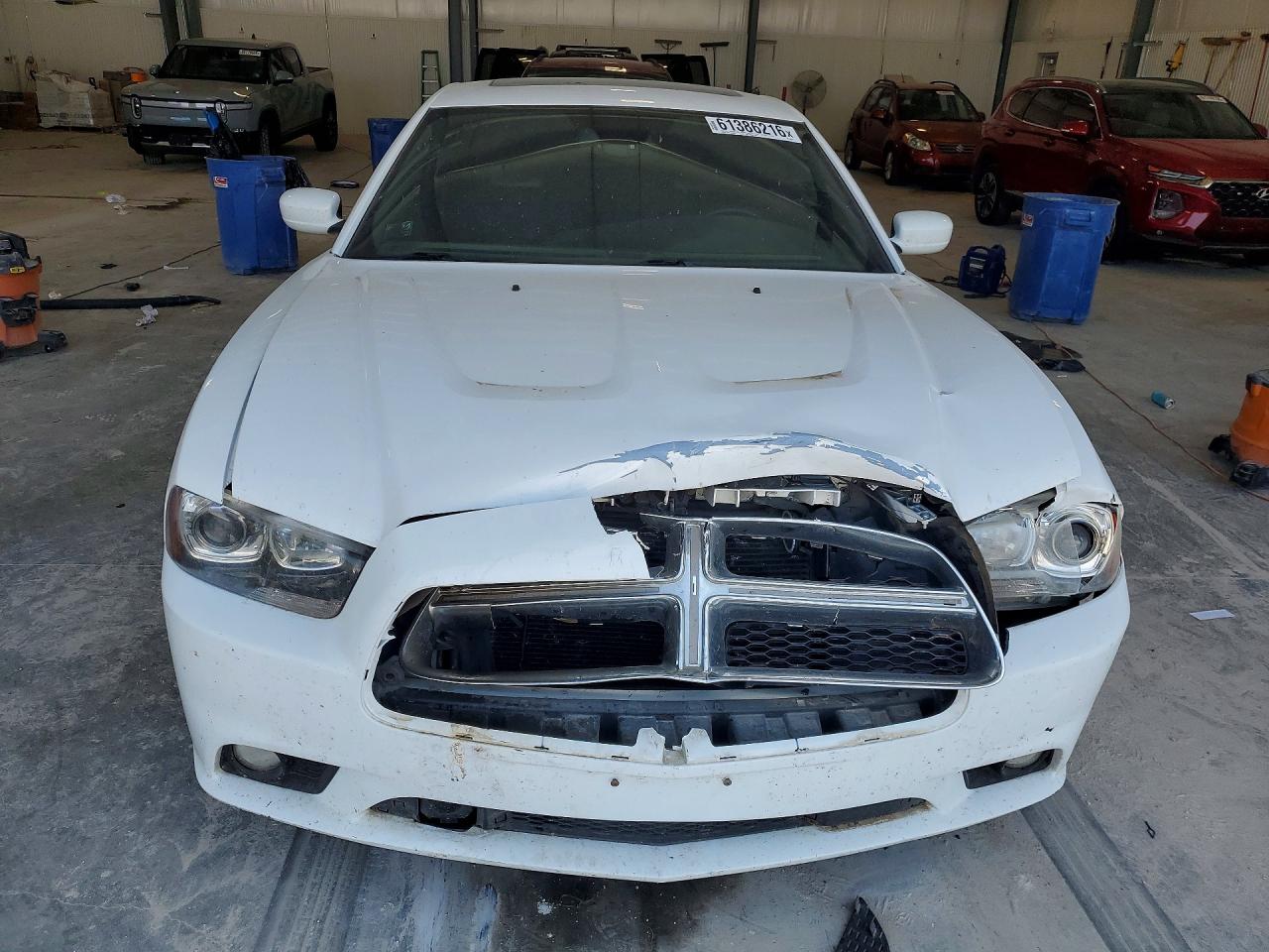 2012 Dodge Charger R/t White vin: 2C3CDXCT8CH302978