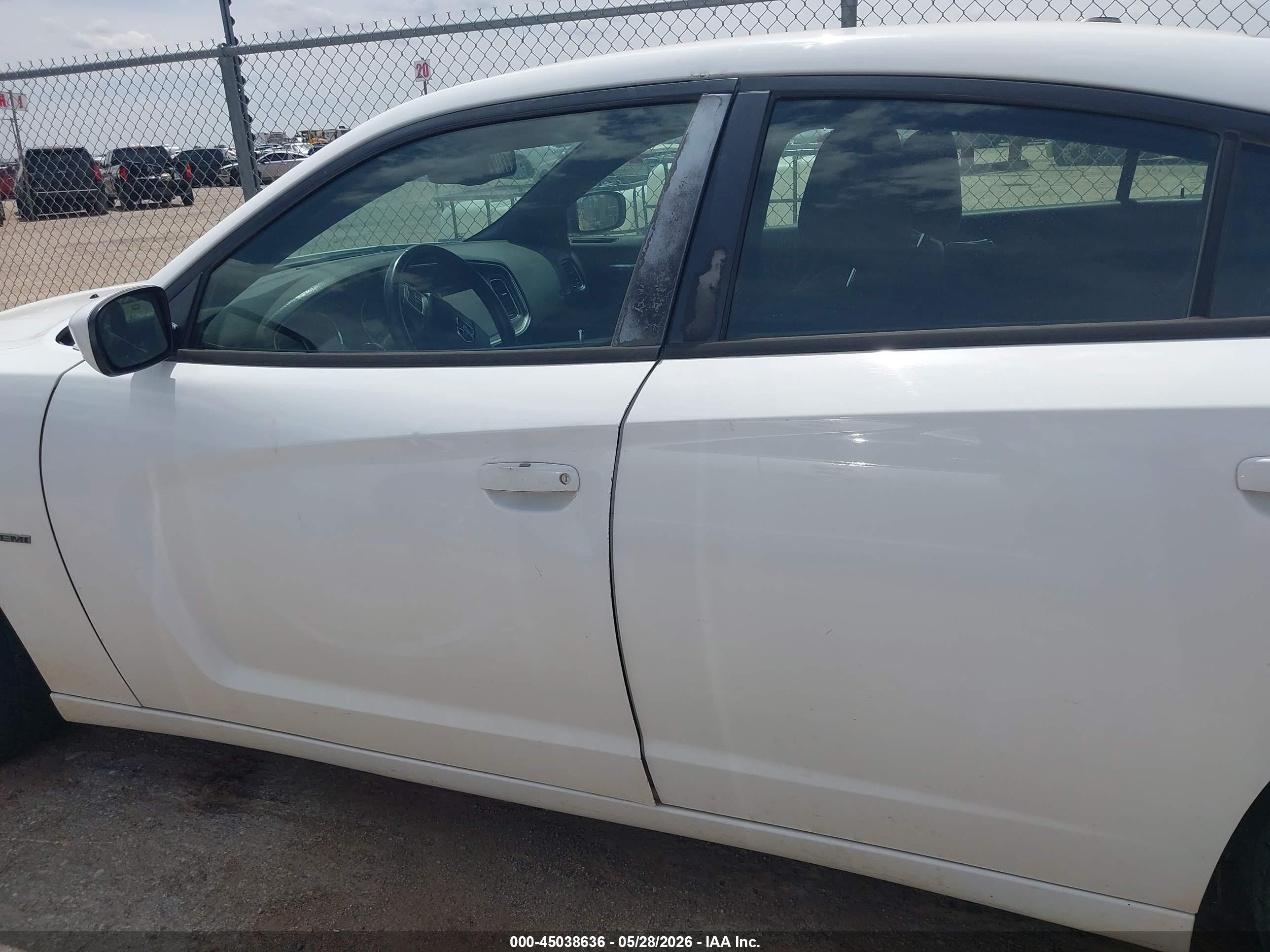2013 Dodge Charger R/t Белый vin: 2C3CDXCT8DH519772