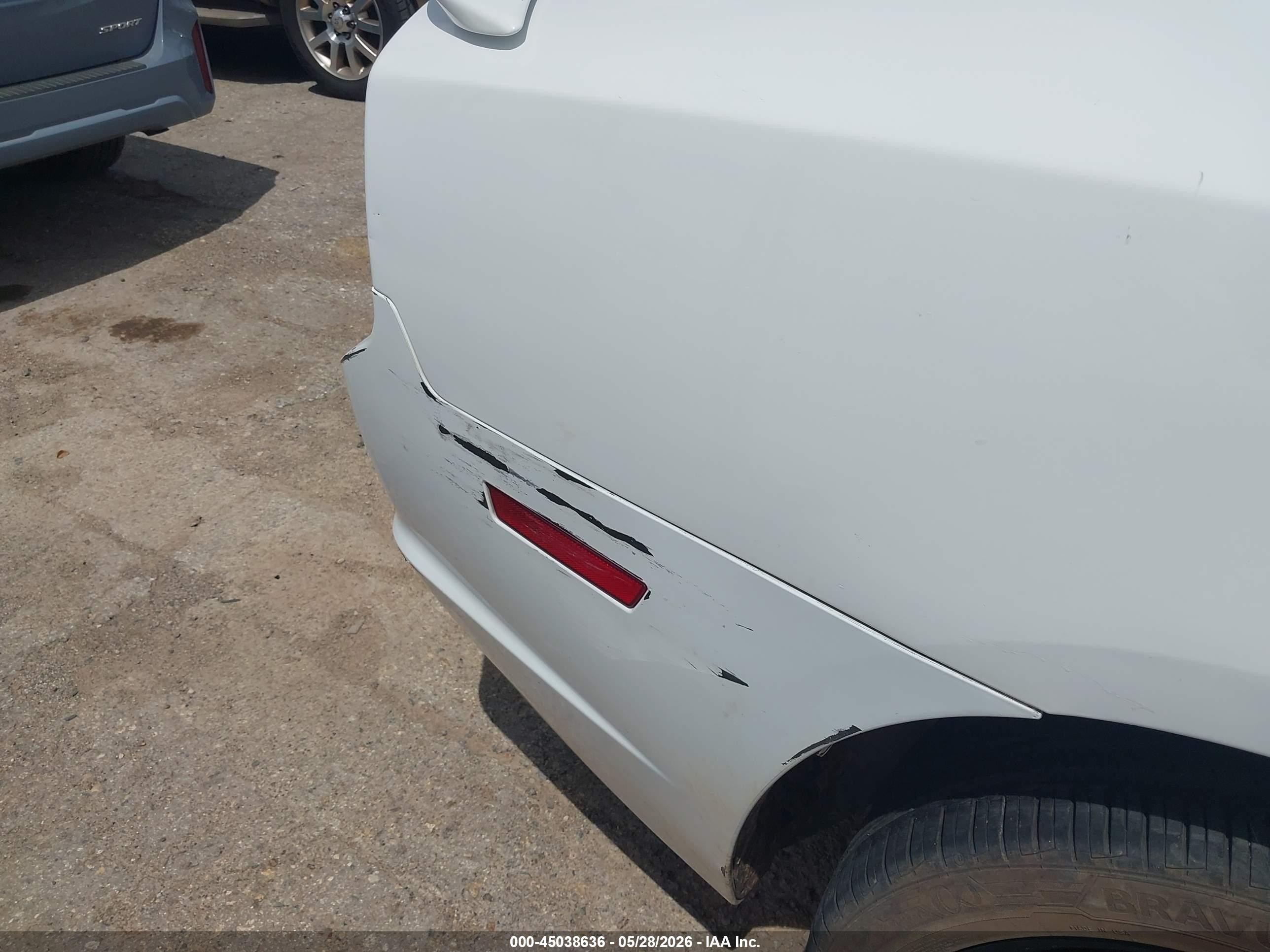 2013 Dodge Charger R/t Белый vin: 2C3CDXCT8DH519772