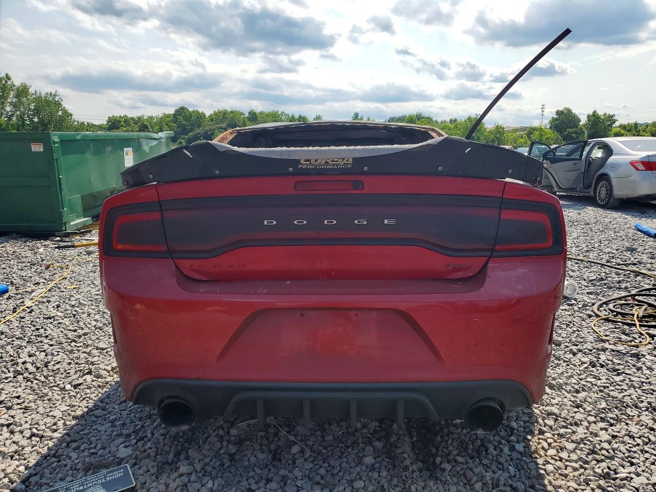 2013 Dodge Charger R/t Red vin: 2C3CDXCT8DH583150