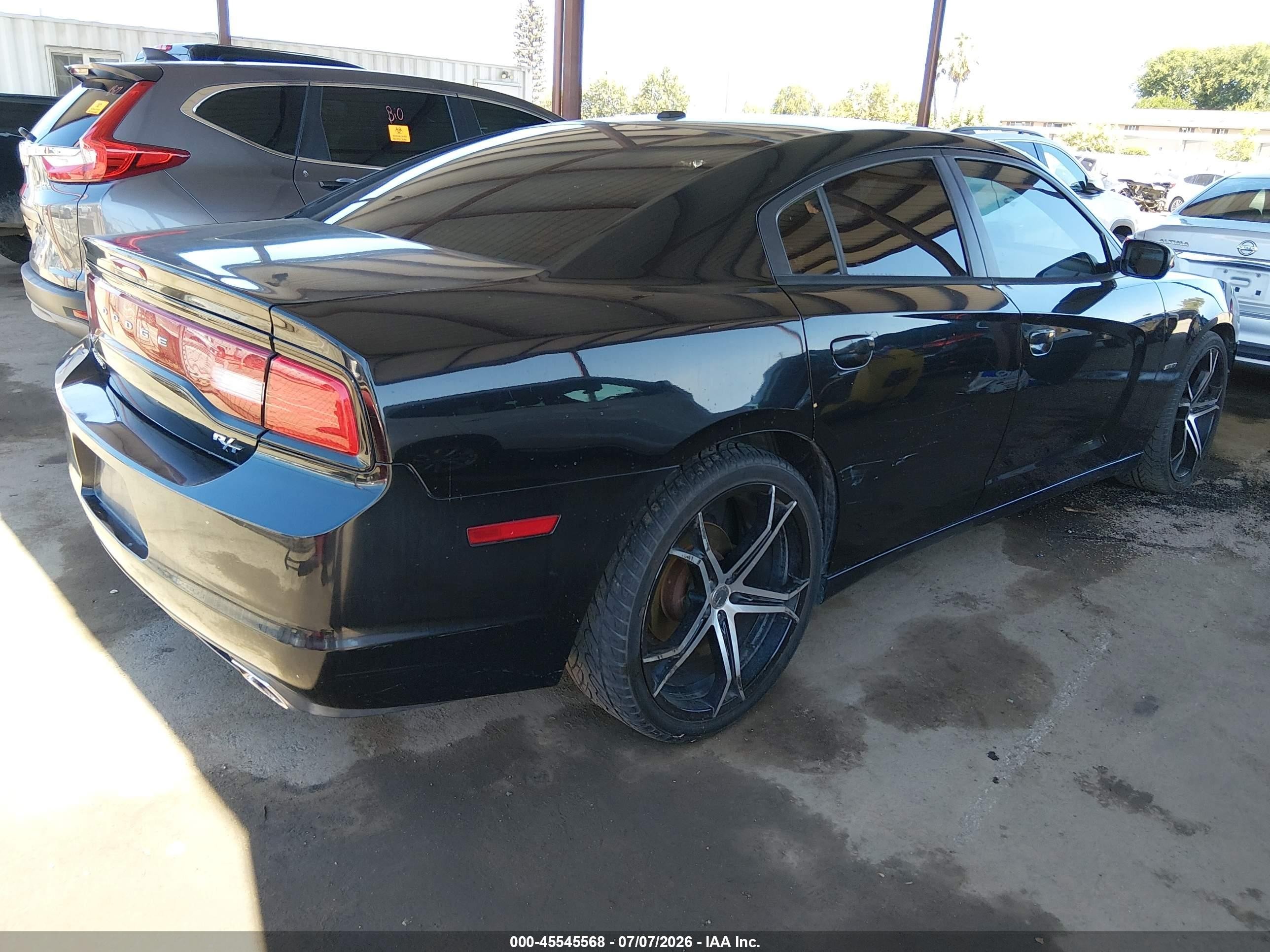 2013 Dodge Charger R/t Black vin: 2C3CDXCT8DH613831