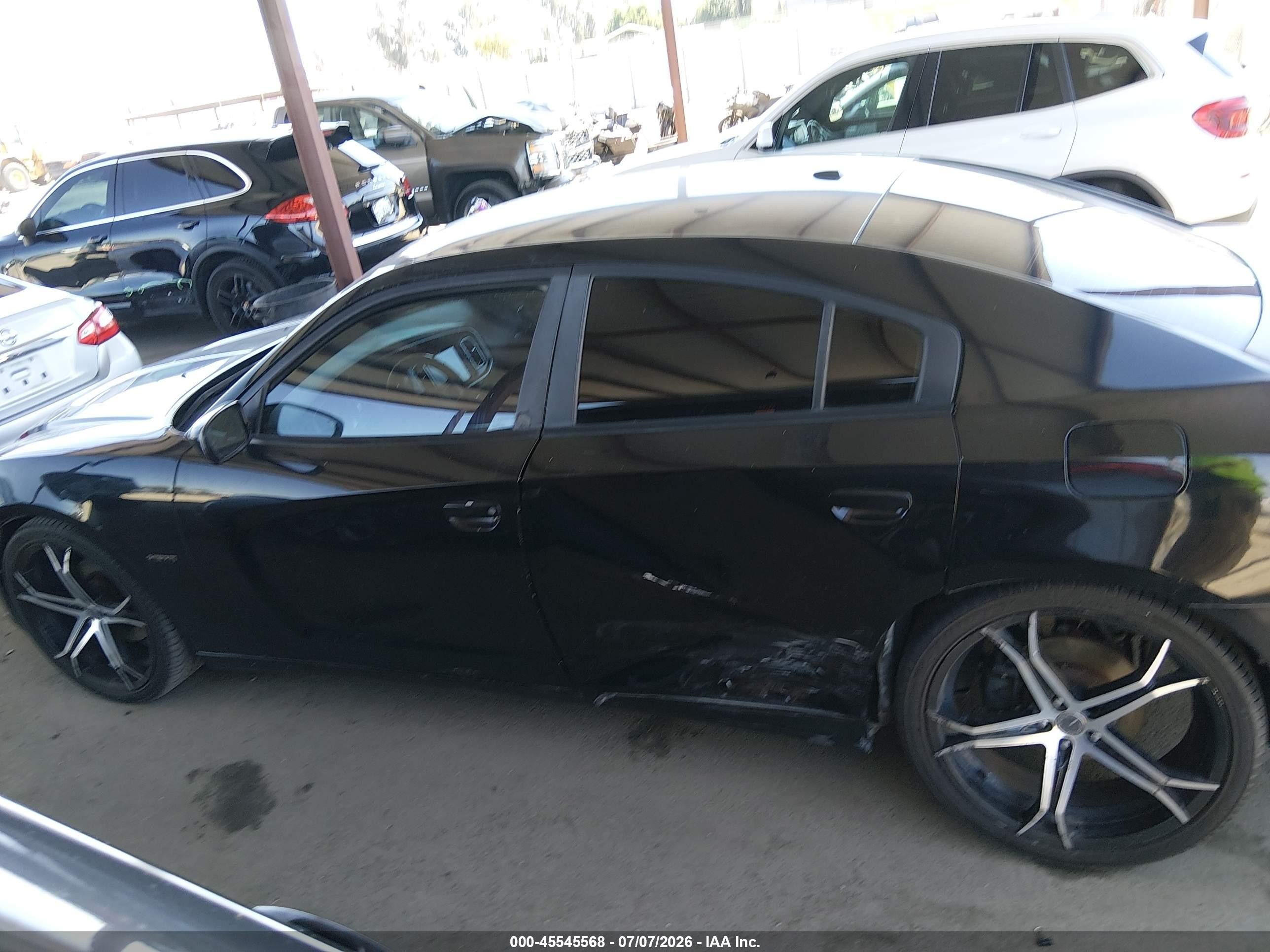 2013 Dodge Charger R/t Black vin: 2C3CDXCT8DH613831
