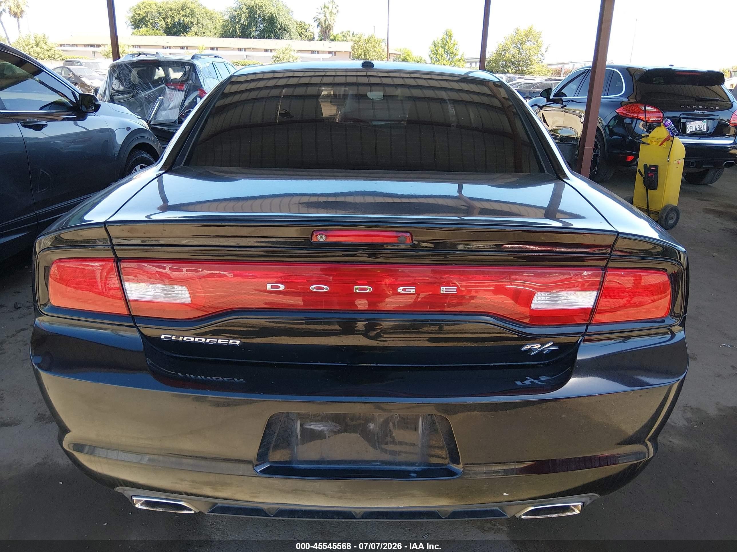 2013 Dodge Charger R/t Black vin: 2C3CDXCT8DH613831