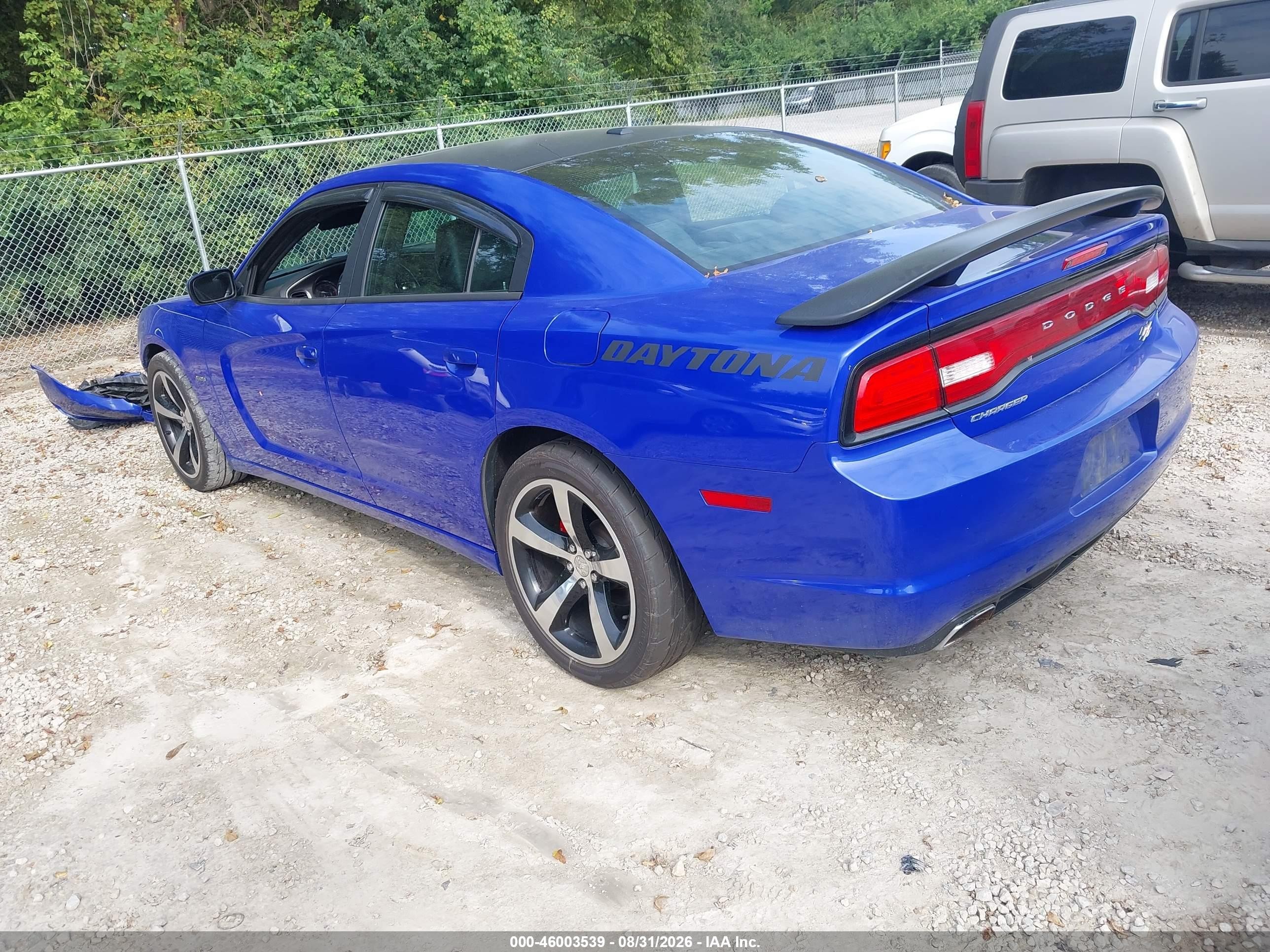 2013 Dodge Charger Road/track Blue vin: 2C3CDXCT8DH682163