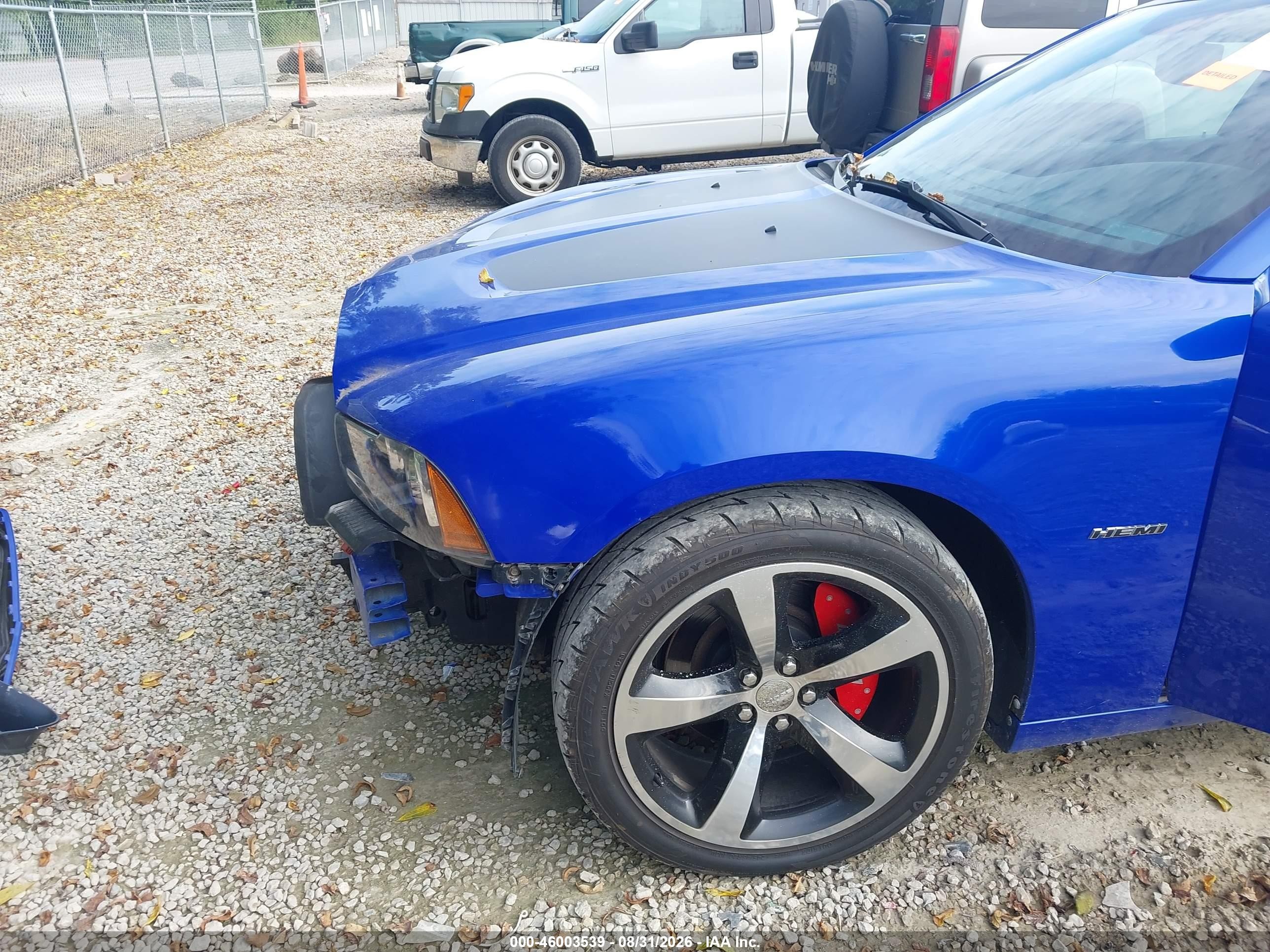 2013 Dodge Charger Road/track Blue vin: 2C3CDXCT8DH682163