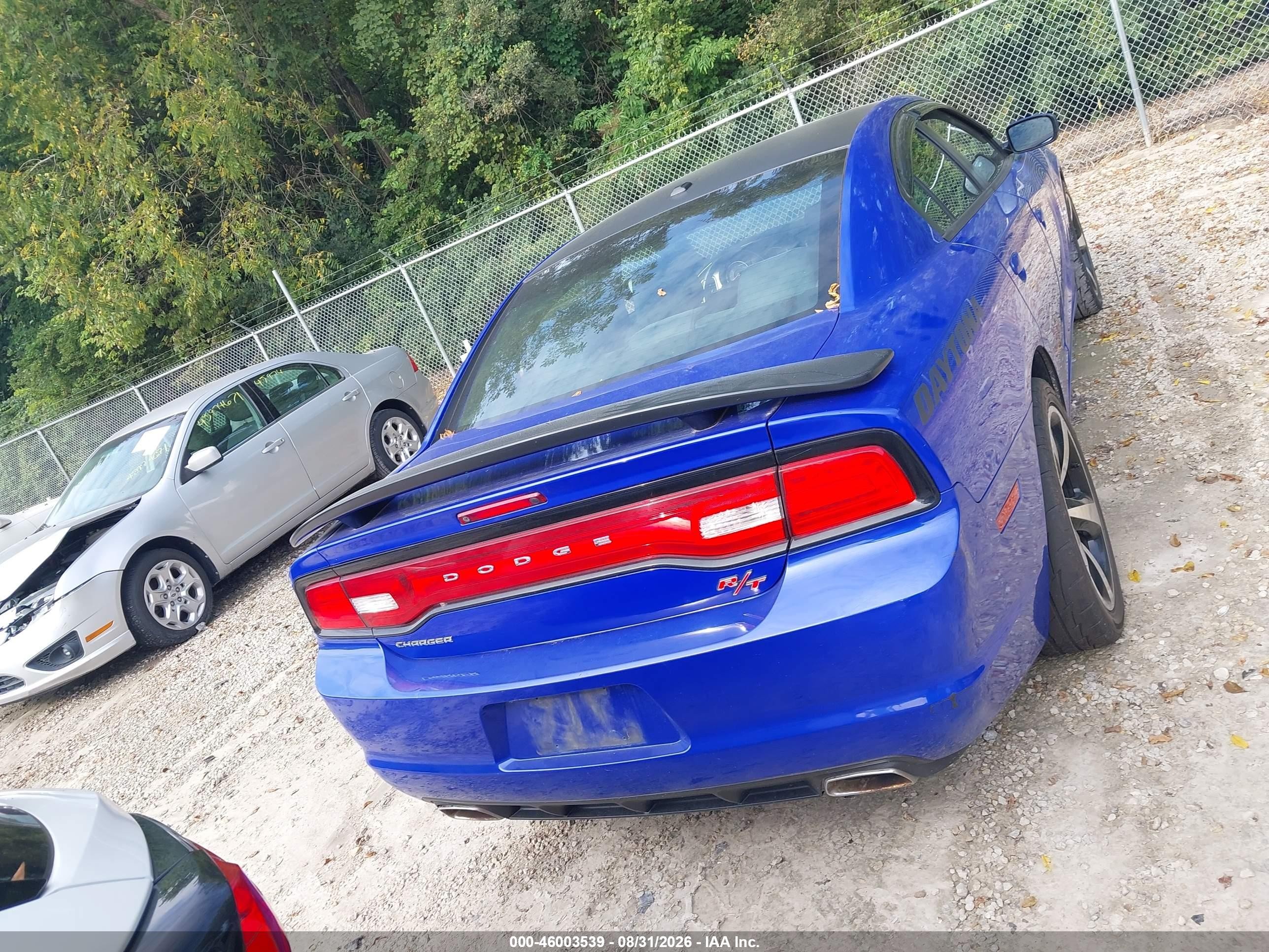 2013 Dodge Charger Road/track Blue vin: 2C3CDXCT8DH682163