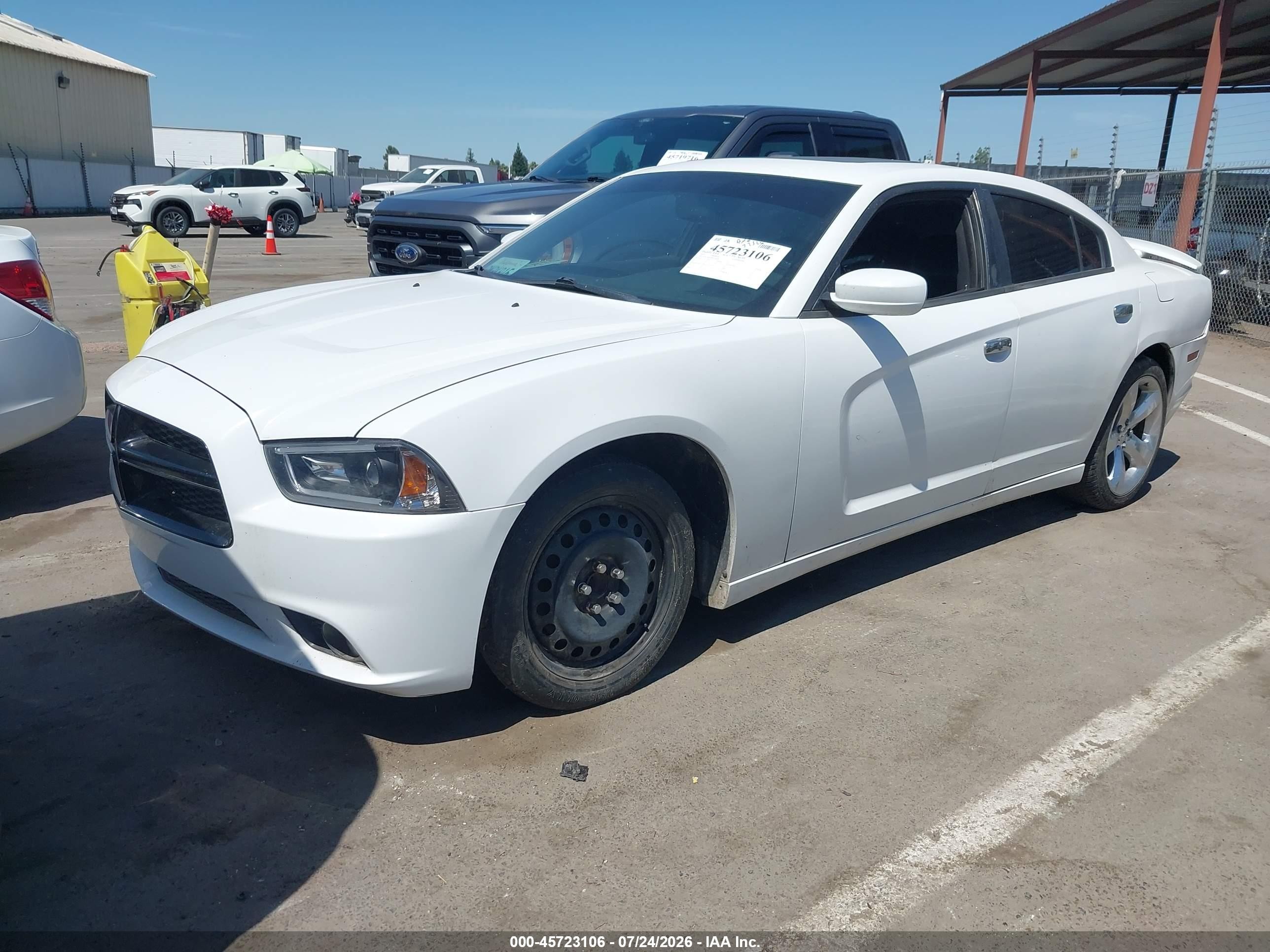 2014 Dodge Charger Road/track Белый vin: 2C3CDXCT8EH138182