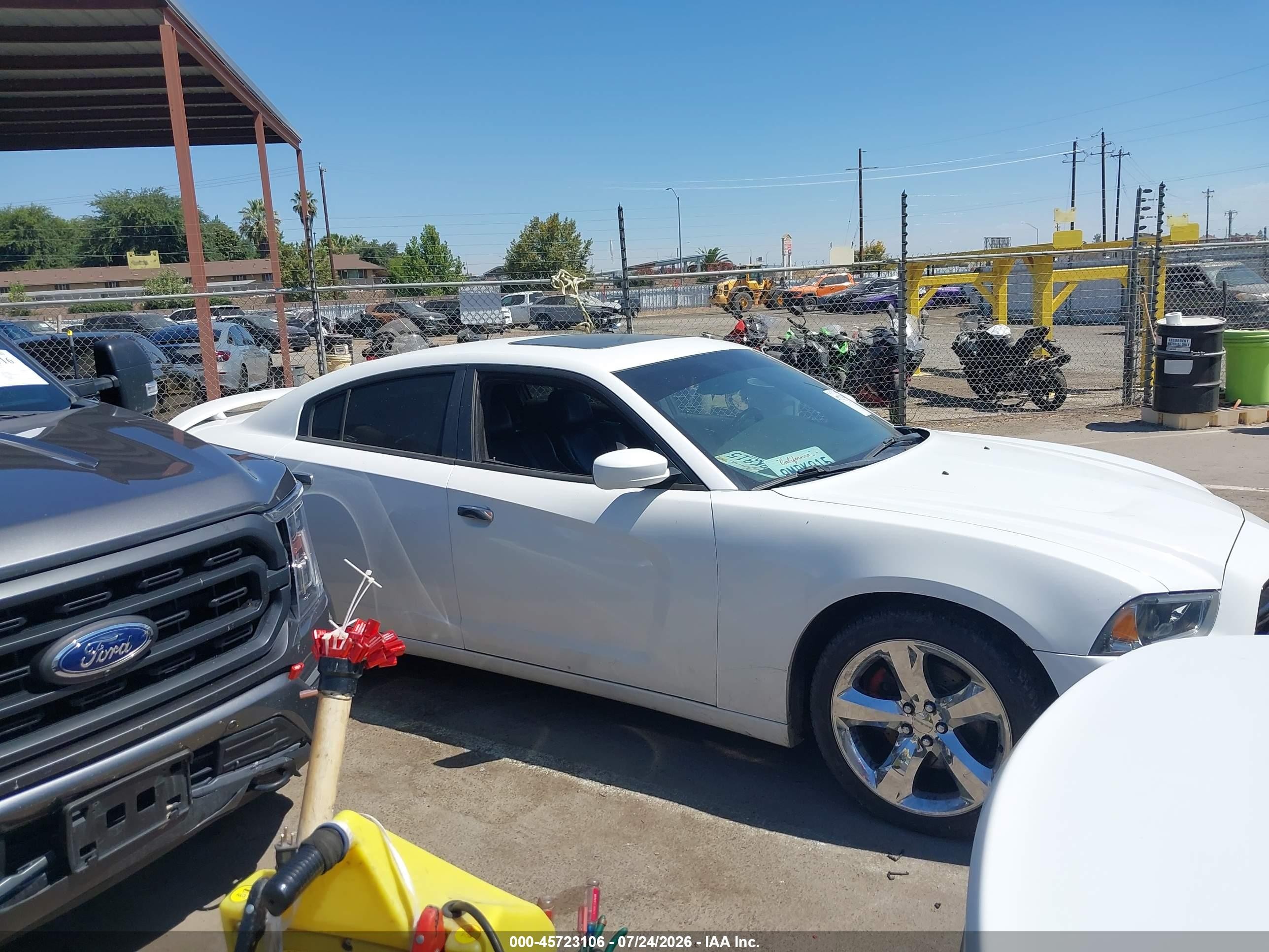 2014 Dodge Charger Road/track Белый vin: 2C3CDXCT8EH138182
