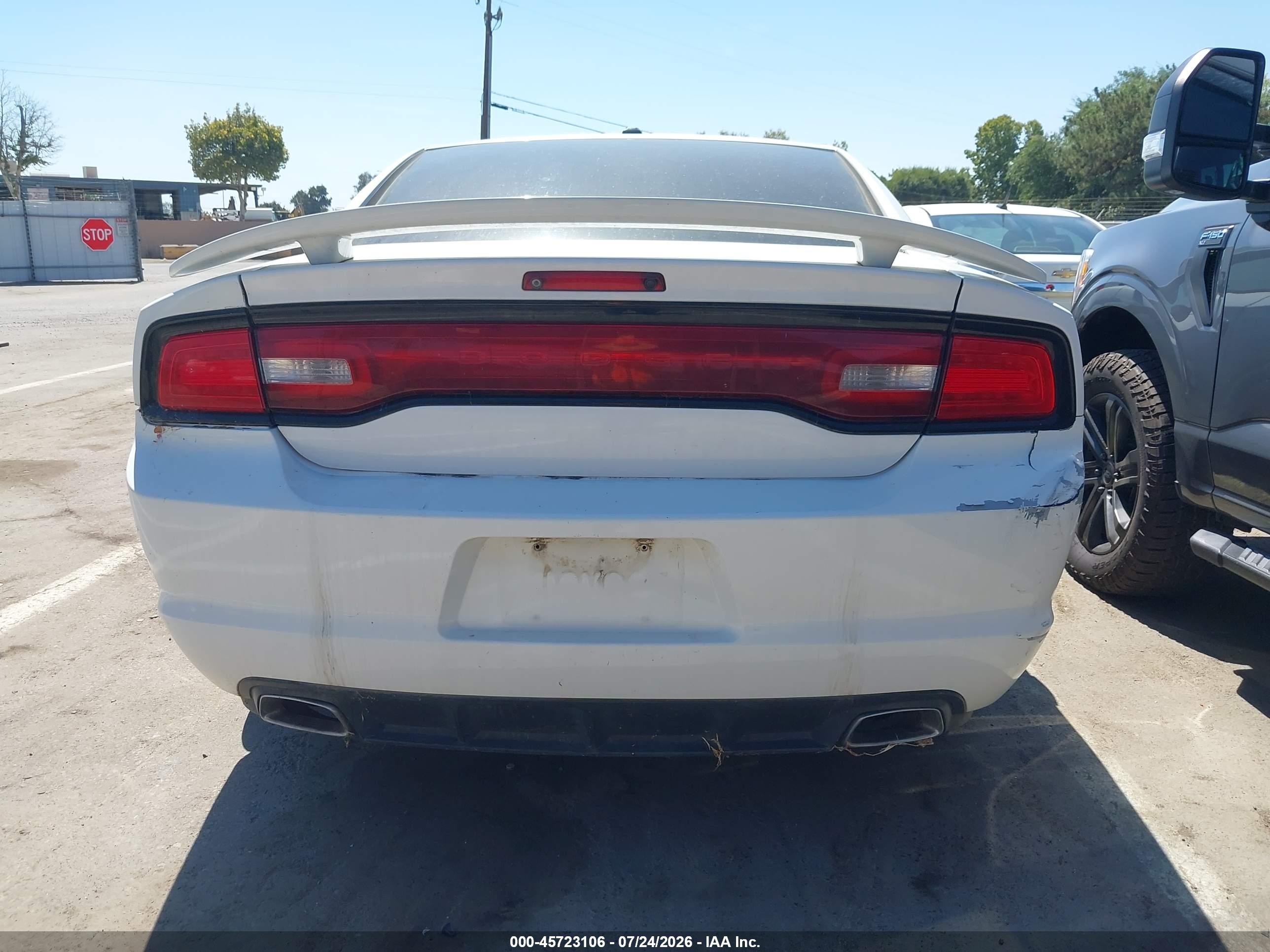 2014 Dodge Charger Road/track Белый vin: 2C3CDXCT8EH138182