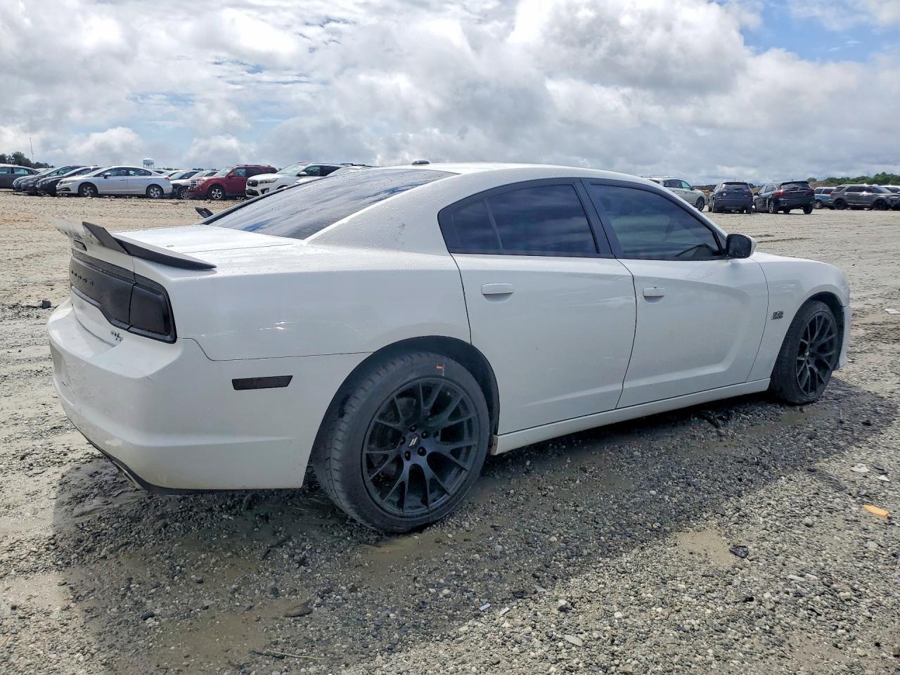 2014 Dodge Charger R White vin: 2C3CDXCT8EH138215