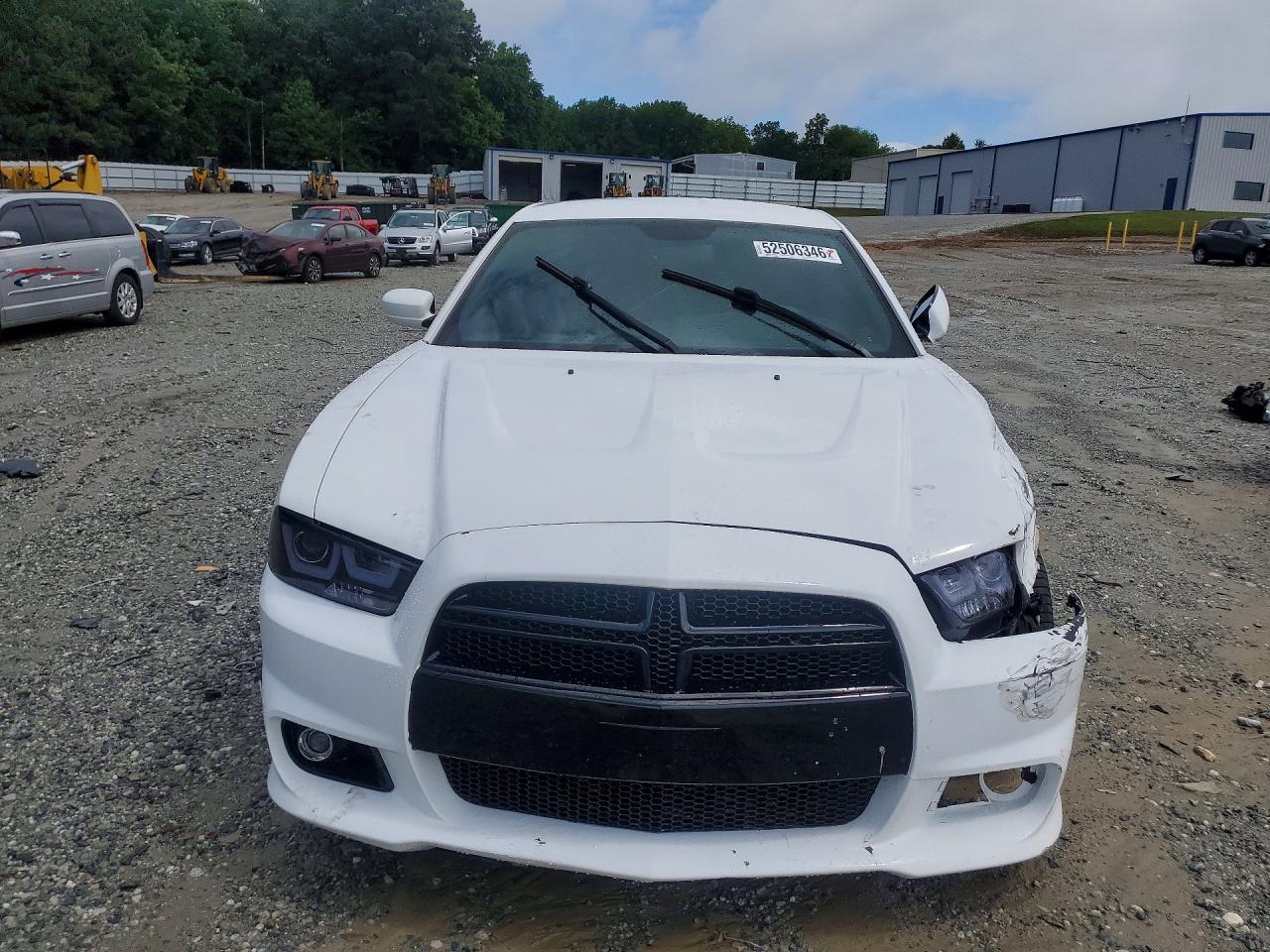 2014 Dodge Charger R White vin: 2C3CDXCT8EH138215
