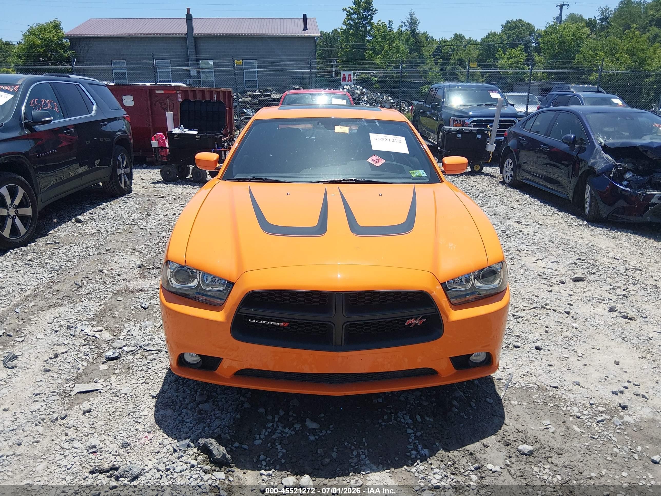 2014 Dodge Charger R/t Orange vin: 2C3CDXCT8EH141227