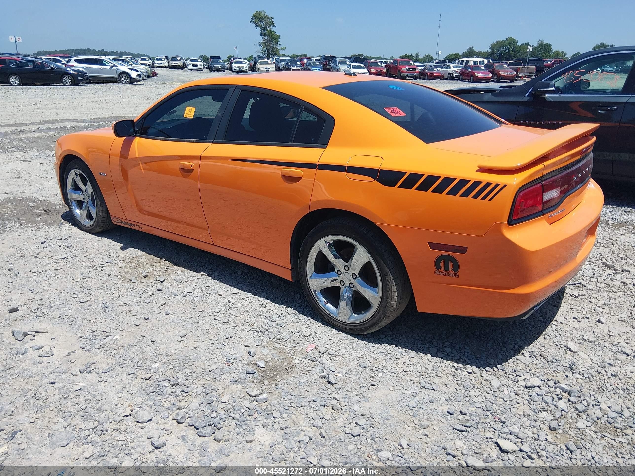 2014 Dodge Charger R/t Orange vin: 2C3CDXCT8EH141227