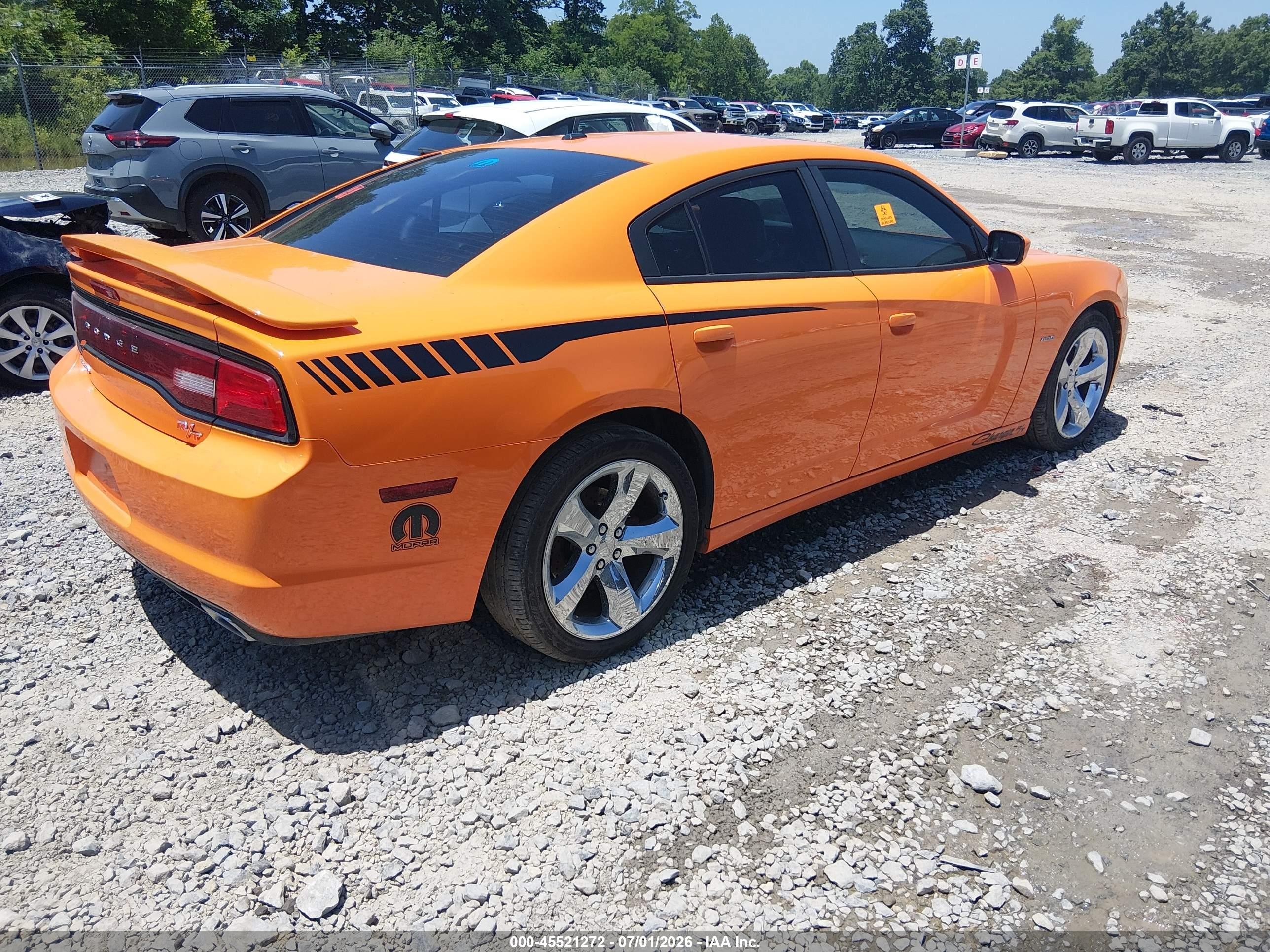 2014 Dodge Charger R/t Orange vin: 2C3CDXCT8EH141227