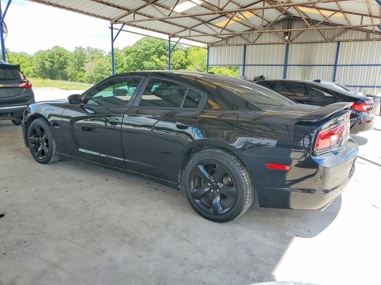 2014 Dodge Charger R/t Black vin: 2C3CDXCT8EH148842