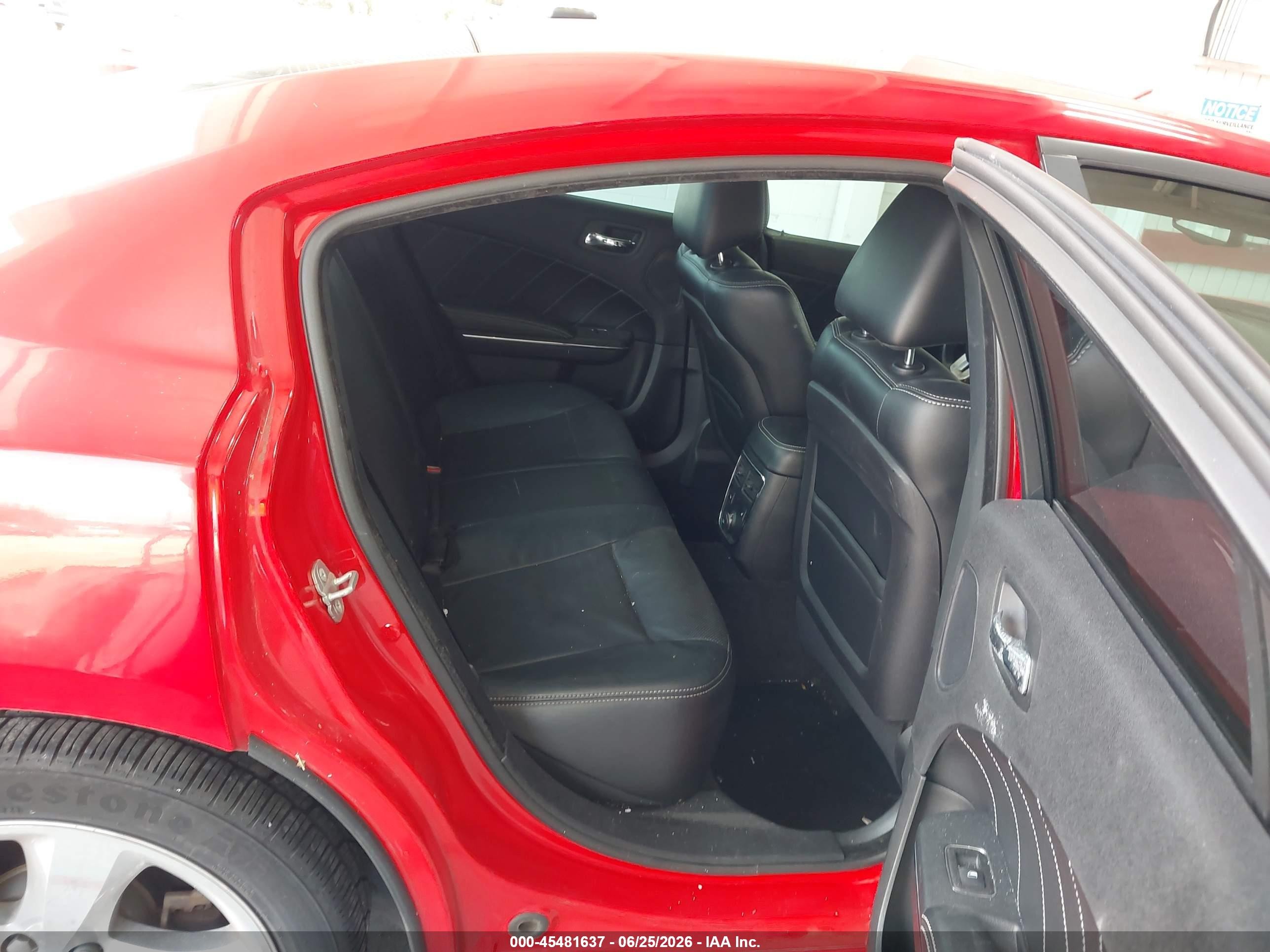 2014 Dodge Charger R/t Max Red vin: 2C3CDXCT8EH148937