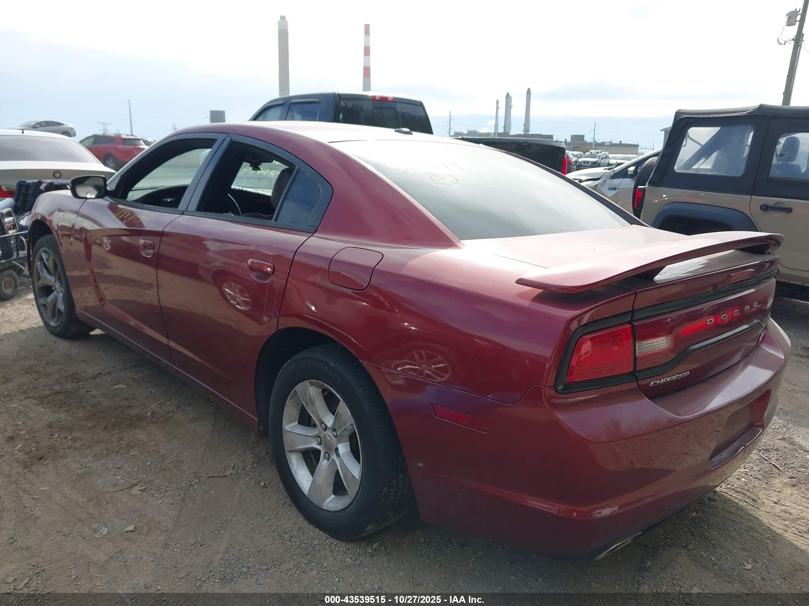 2014 Dodge Charger R/t 100th Anniversary Red vin: 2C3CDXCT8EH221479