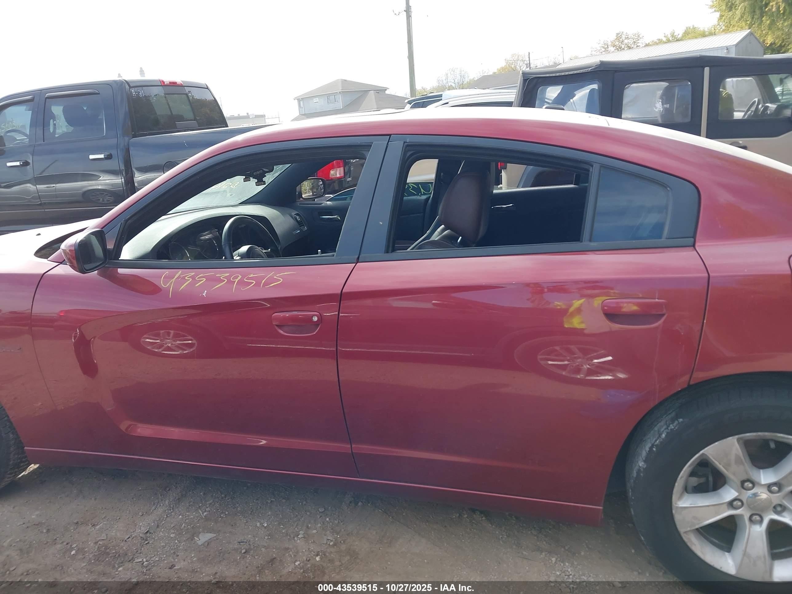 2014 Dodge Charger R/t 100th Anniversary Red vin: 2C3CDXCT8EH221479