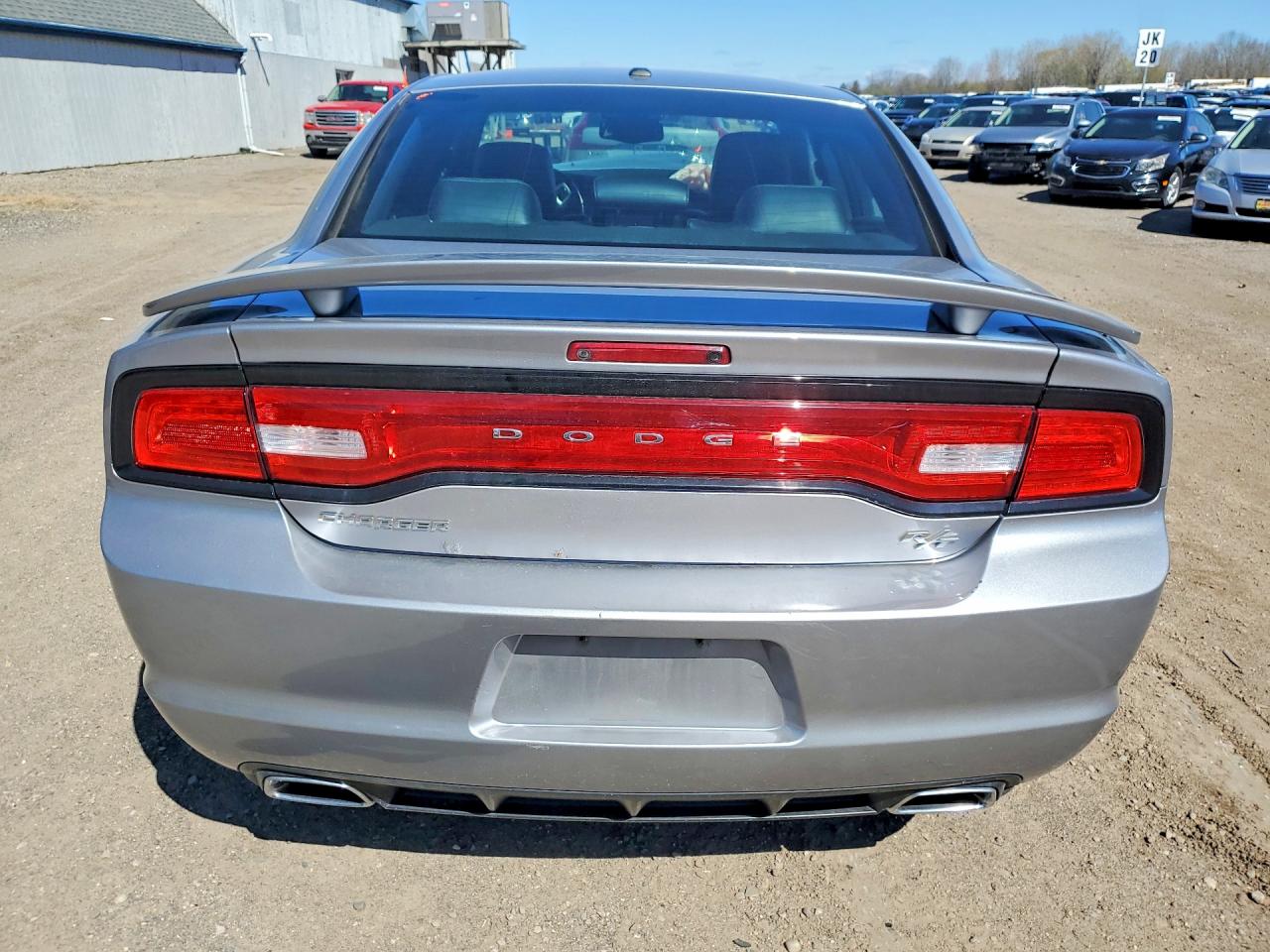 2014 Dodge Charger R Silver vin: 2C3CDXCT8EH241702