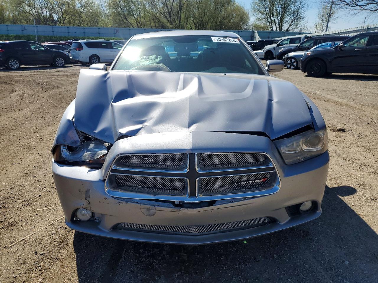 2014 Dodge Charger R Silver vin: 2C3CDXCT8EH241702