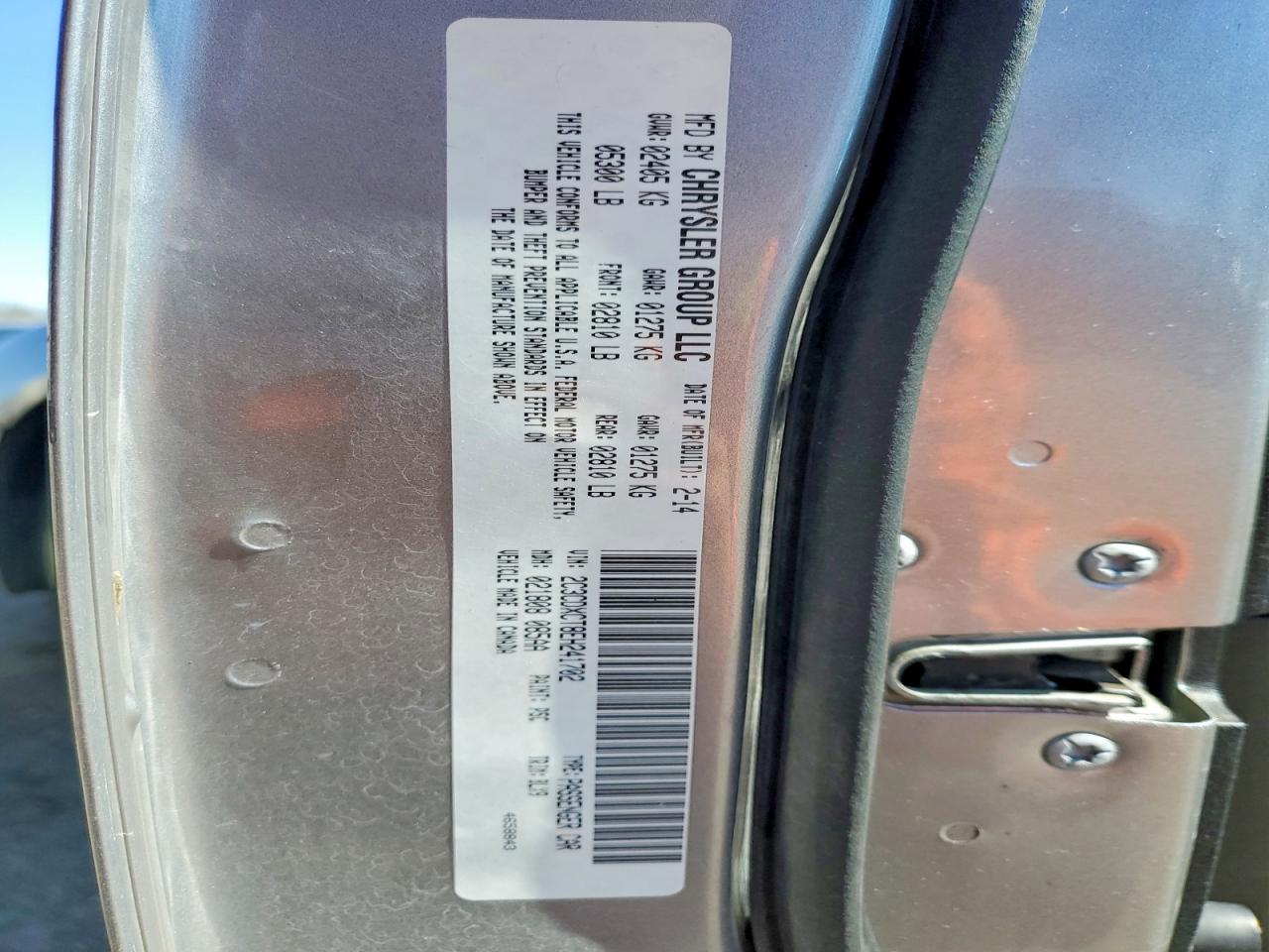 2014 Dodge Charger R Silver vin: 2C3CDXCT8EH241702