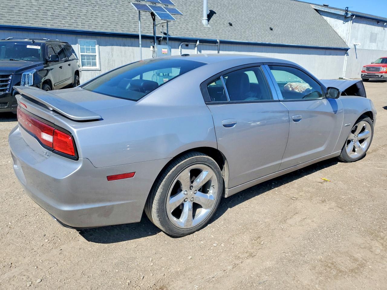 2014 Dodge Charger R Silver vin: 2C3CDXCT8EH241702