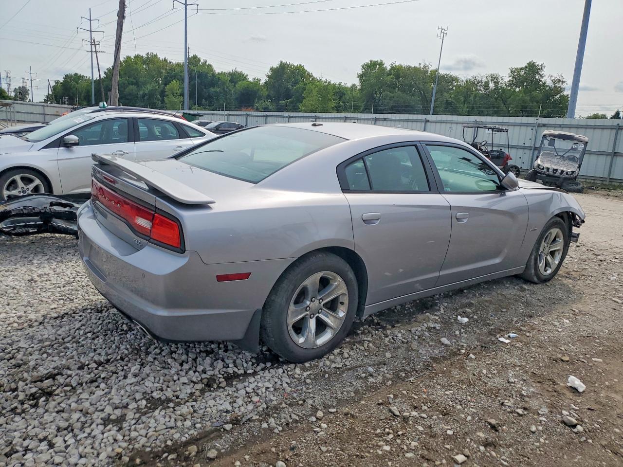 2014 Dodge Charger R/t Gray vin: 2C3CDXCT8EH326698