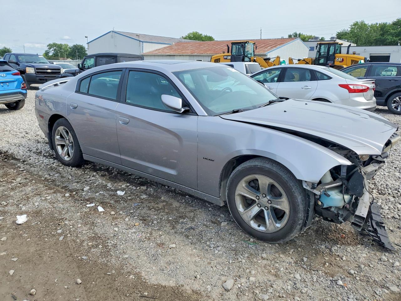 2014 Dodge Charger R/t Gray vin: 2C3CDXCT8EH326698