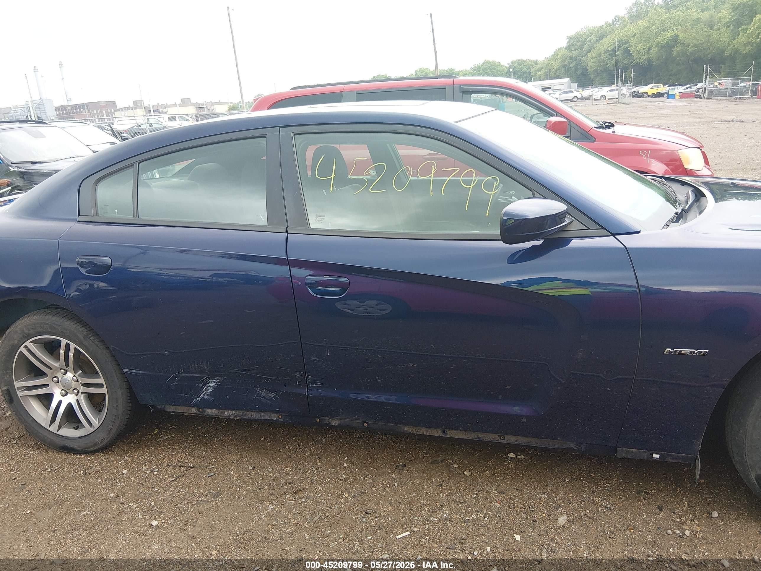 2014 Dodge Charger R/t Синий vin: 2C3CDXCT8EH368918