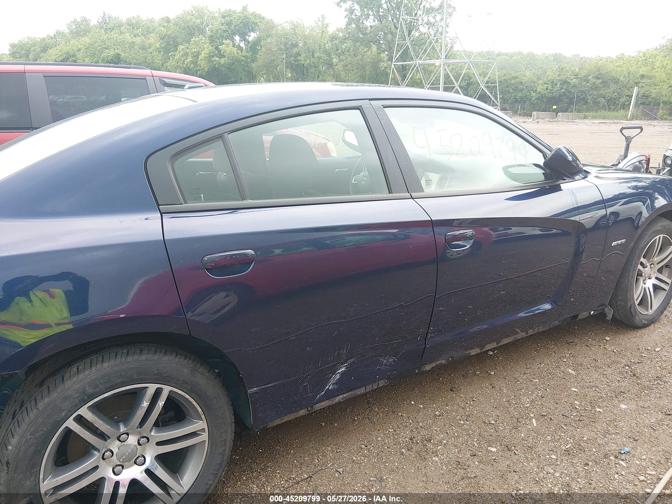 2014 Dodge Charger R/t Синий vin: 2C3CDXCT8EH368918