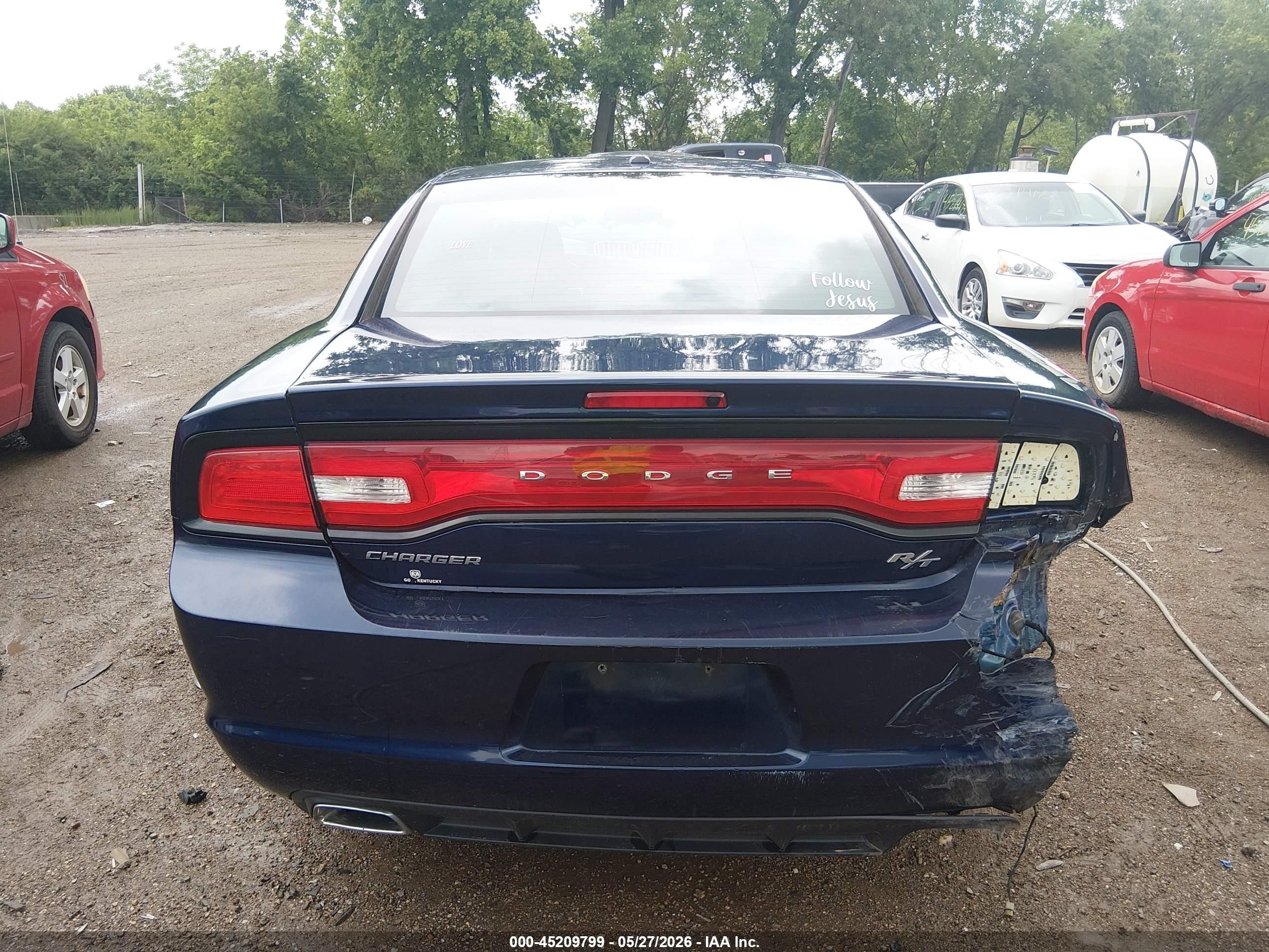 2014 Dodge Charger R/t Синий vin: 2C3CDXCT8EH368918