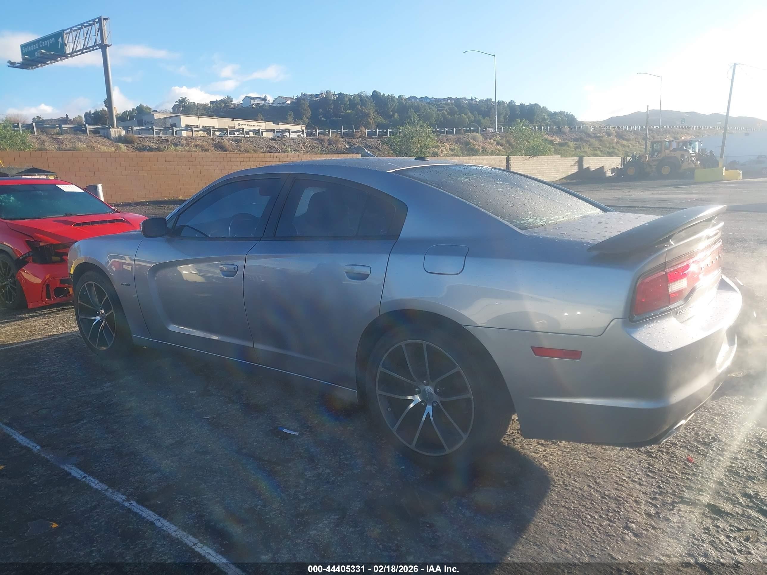 2014 Dodge Charger R/t Gray vin: 2C3CDXCT8EH369356