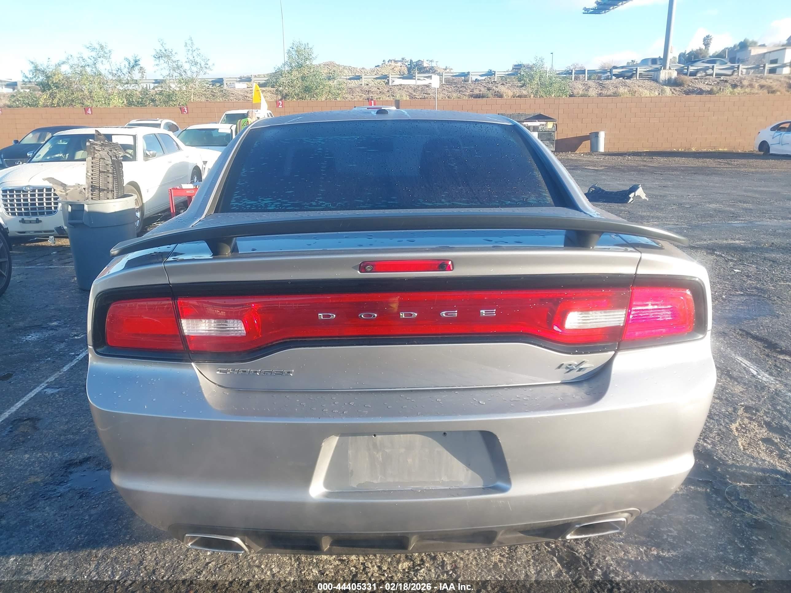 2014 Dodge Charger R/t Gray vin: 2C3CDXCT8EH369356