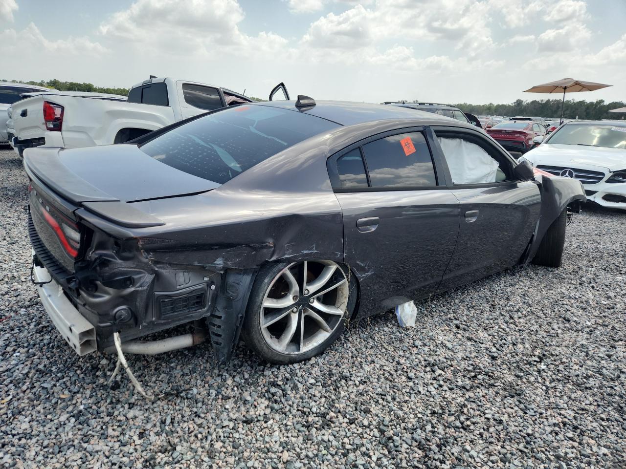 2015 Dodge Charger R/t Gray vin: 2C3CDXCT8FH772299