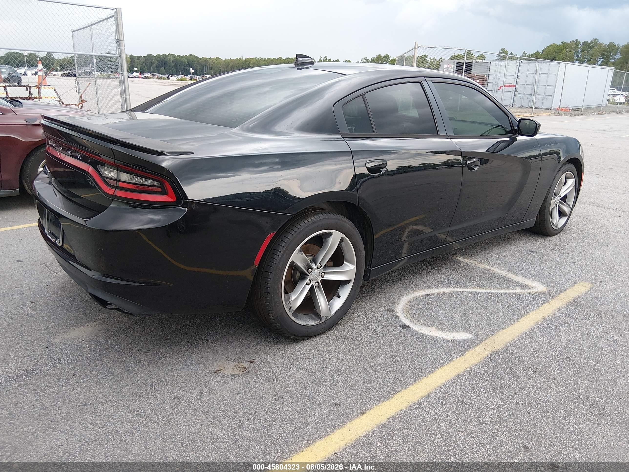 2015 Dodge Charger R/t Black vin: 2C3CDXCT8FH917471