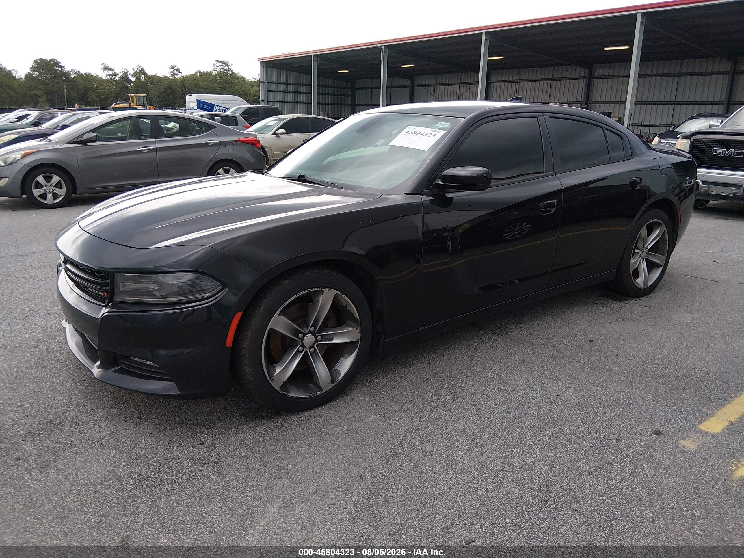 2015 Dodge Charger R/t Black vin: 2C3CDXCT8FH917471