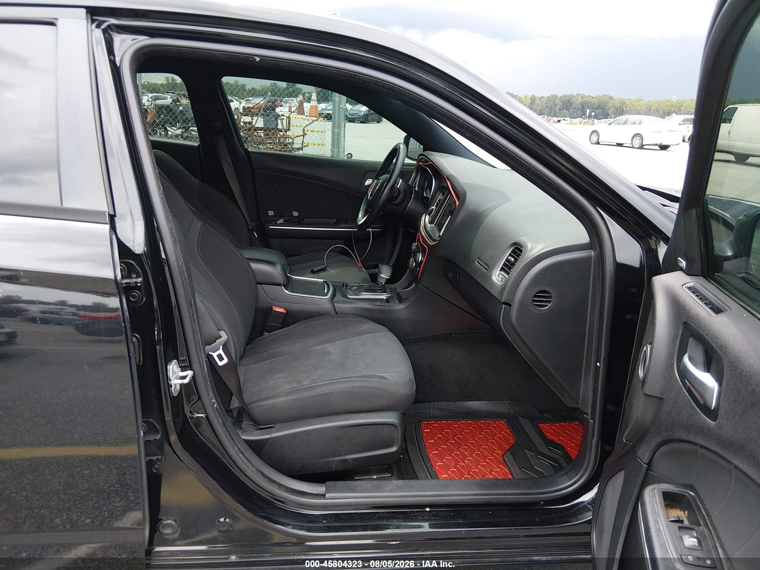 2015 Dodge Charger R/t Black vin: 2C3CDXCT8FH917471