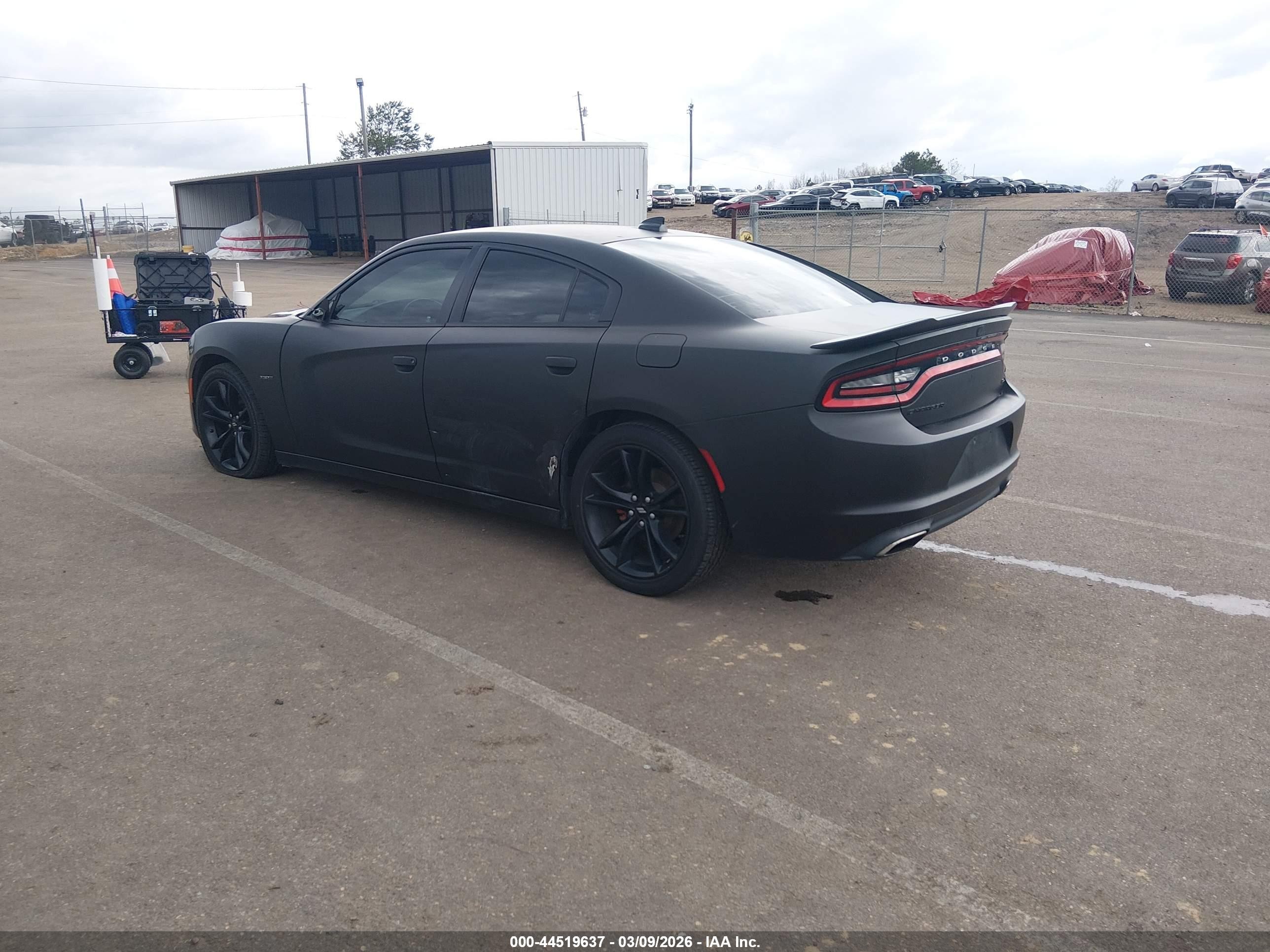 2017 Dodge Charger R/t Rwd Black vin: 2C3CDXCT8HH558352