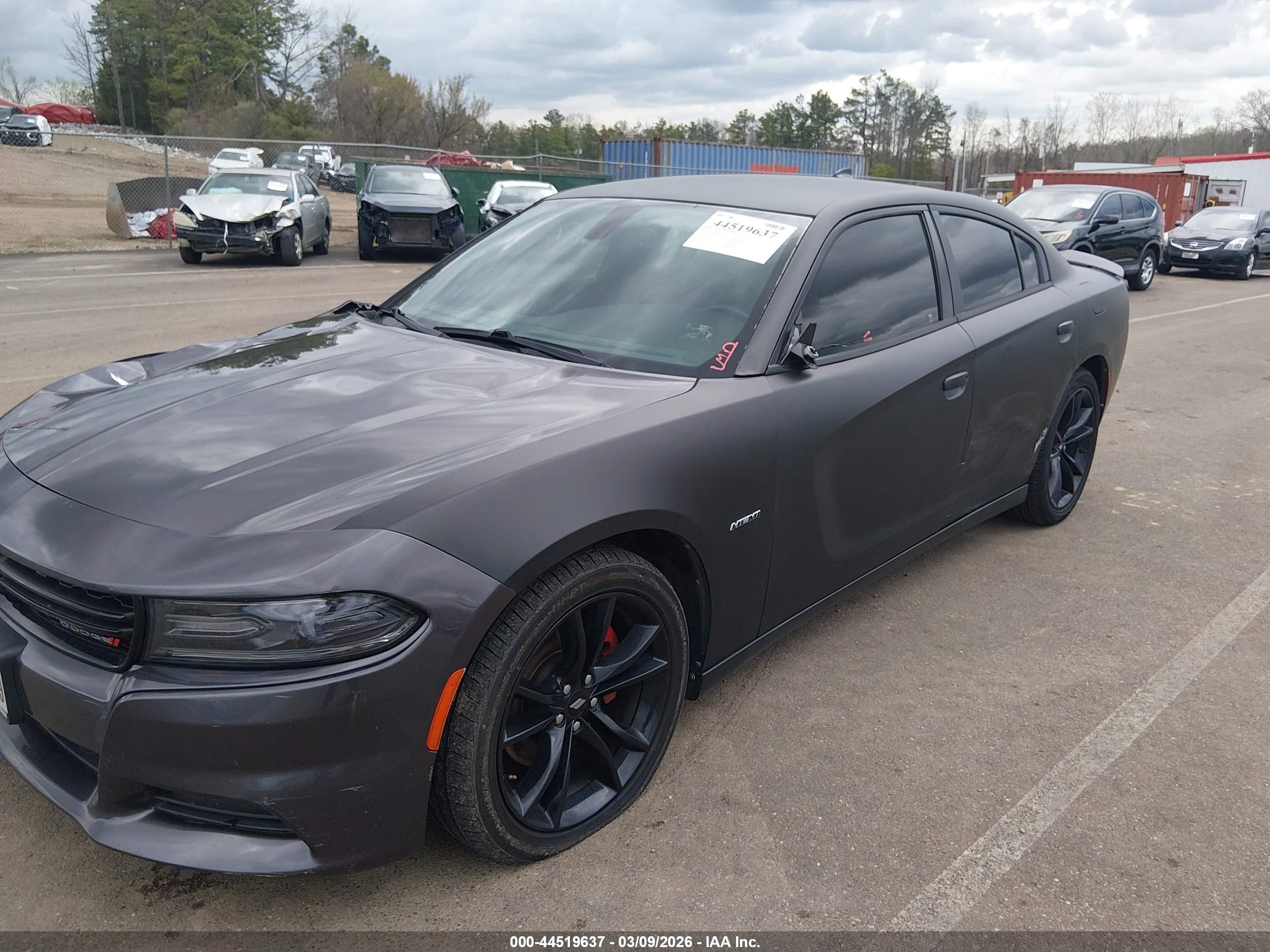 2017 Dodge Charger R/t Rwd Black vin: 2C3CDXCT8HH558352
