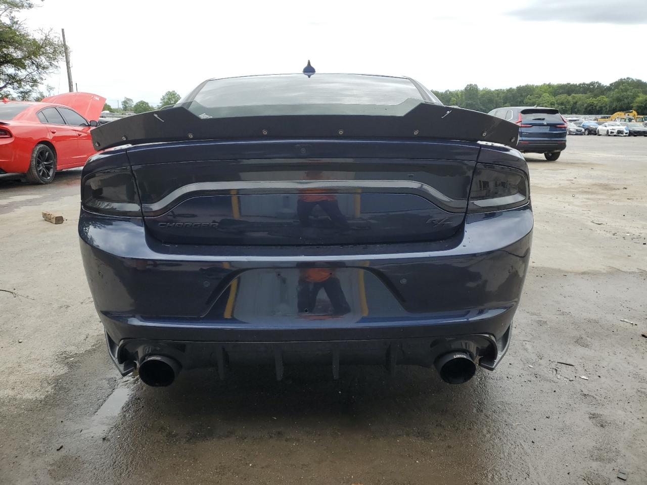 2017 Dodge Charger R/t Синий vin: 2C3CDXCT8HH624379