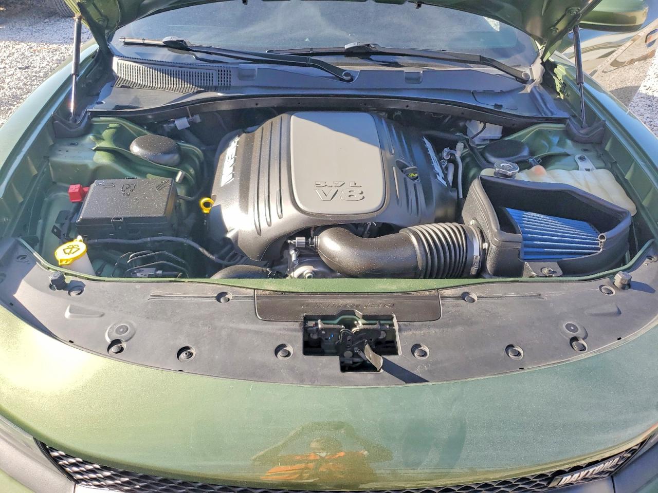 2021 Dodge Charger R Green vin: 2C3CDXCT8MH674869