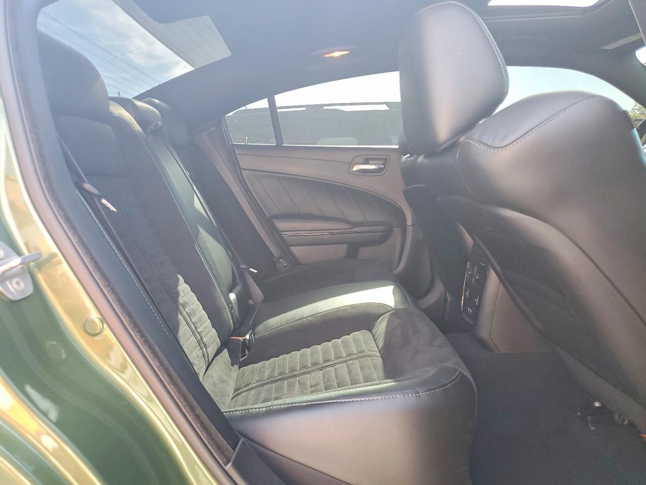 2021 Dodge Charger R Green vin: 2C3CDXCT8MH674869