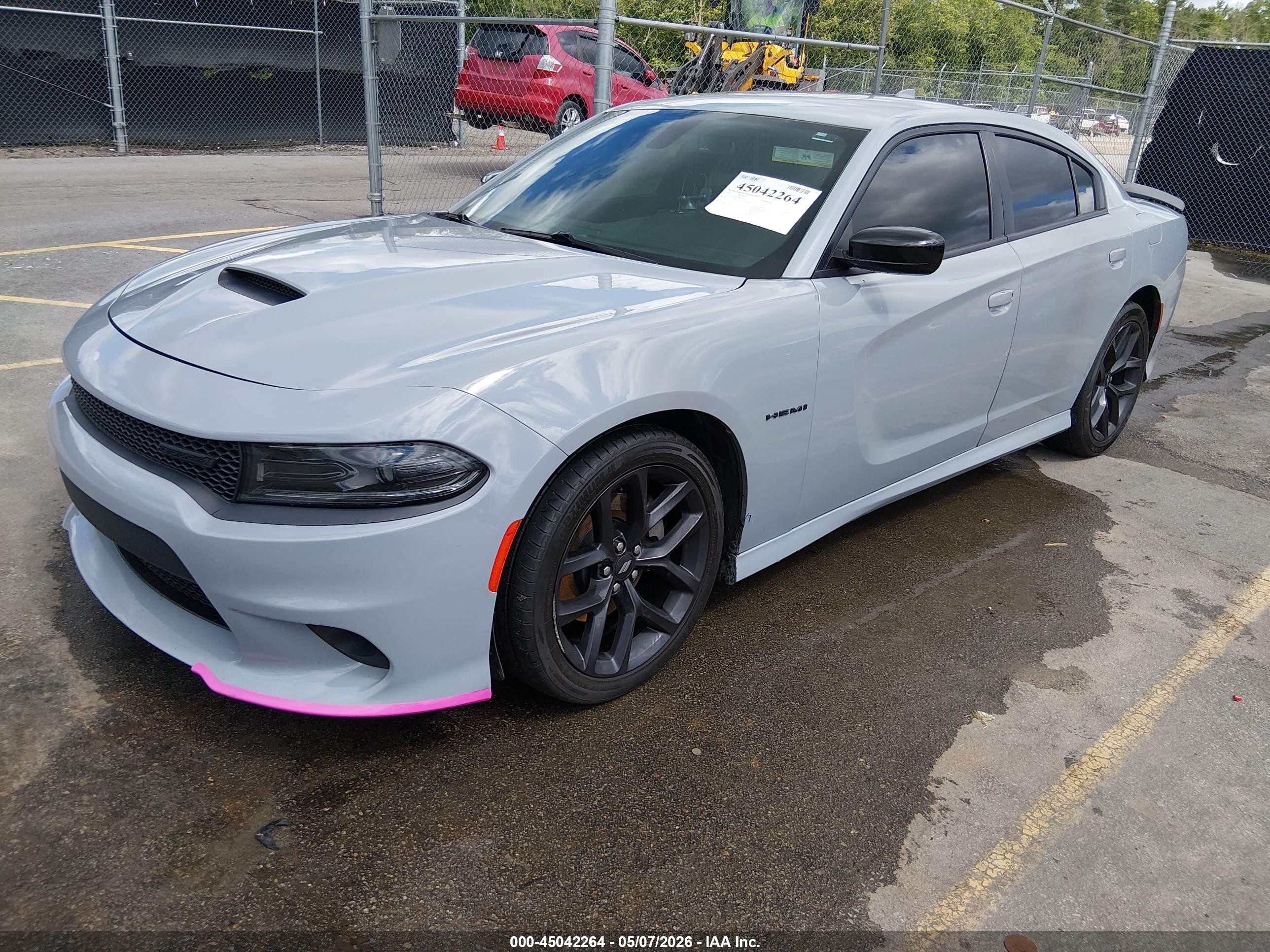 2022 Dodge Charger R/t Gray vin: 2C3CDXCT8NH235818