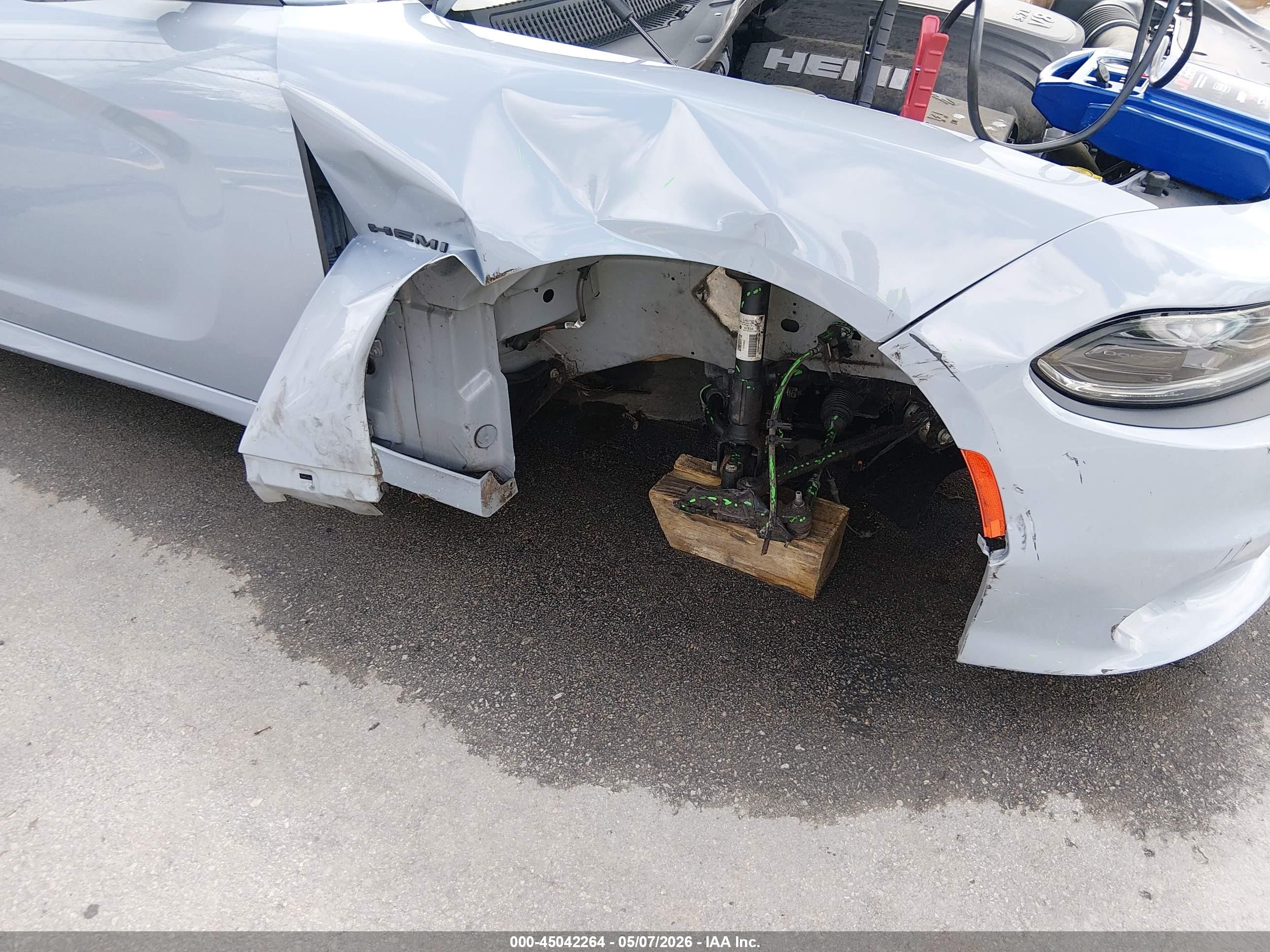 2022 Dodge Charger R/t Gray vin: 2C3CDXCT8NH235818