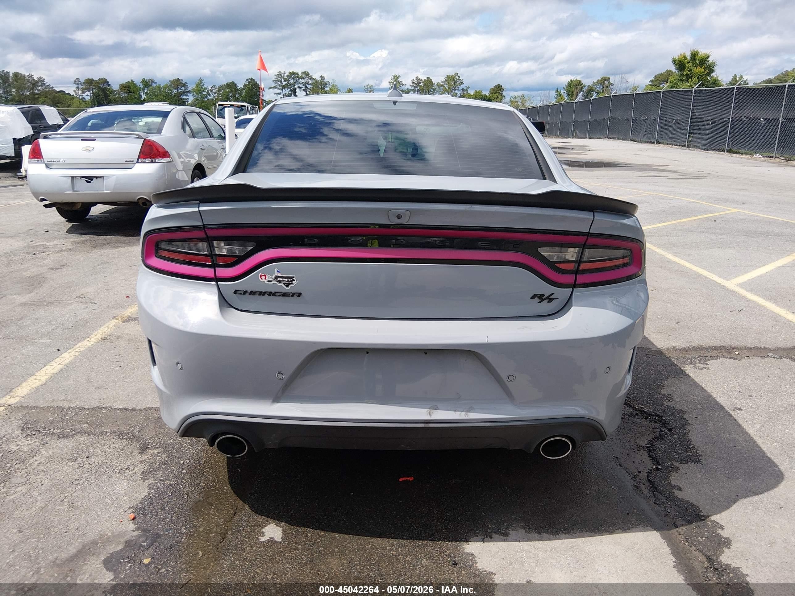 2022 Dodge Charger R/t Gray vin: 2C3CDXCT8NH235818
