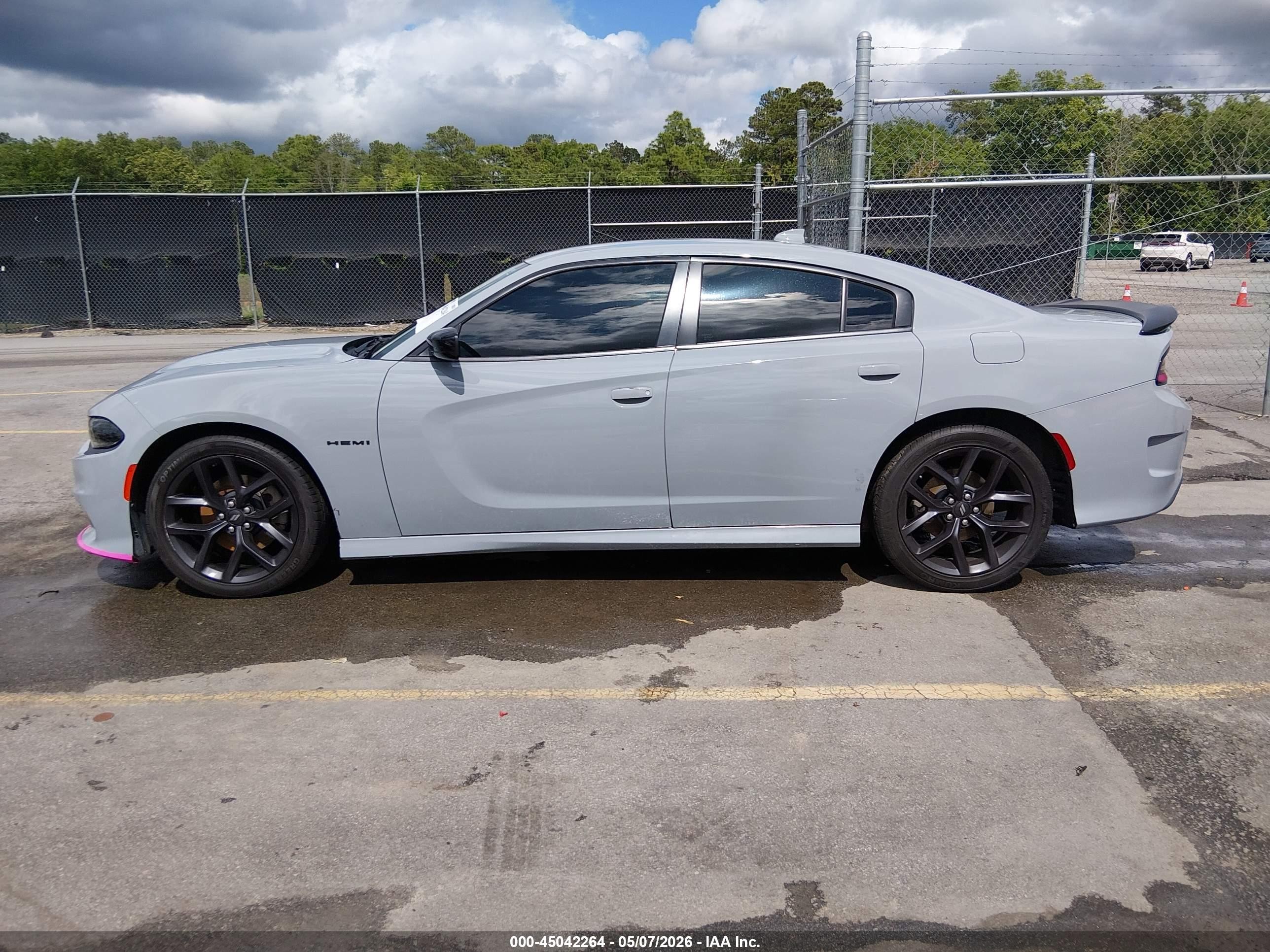 2022 Dodge Charger R/t Gray vin: 2C3CDXCT8NH235818