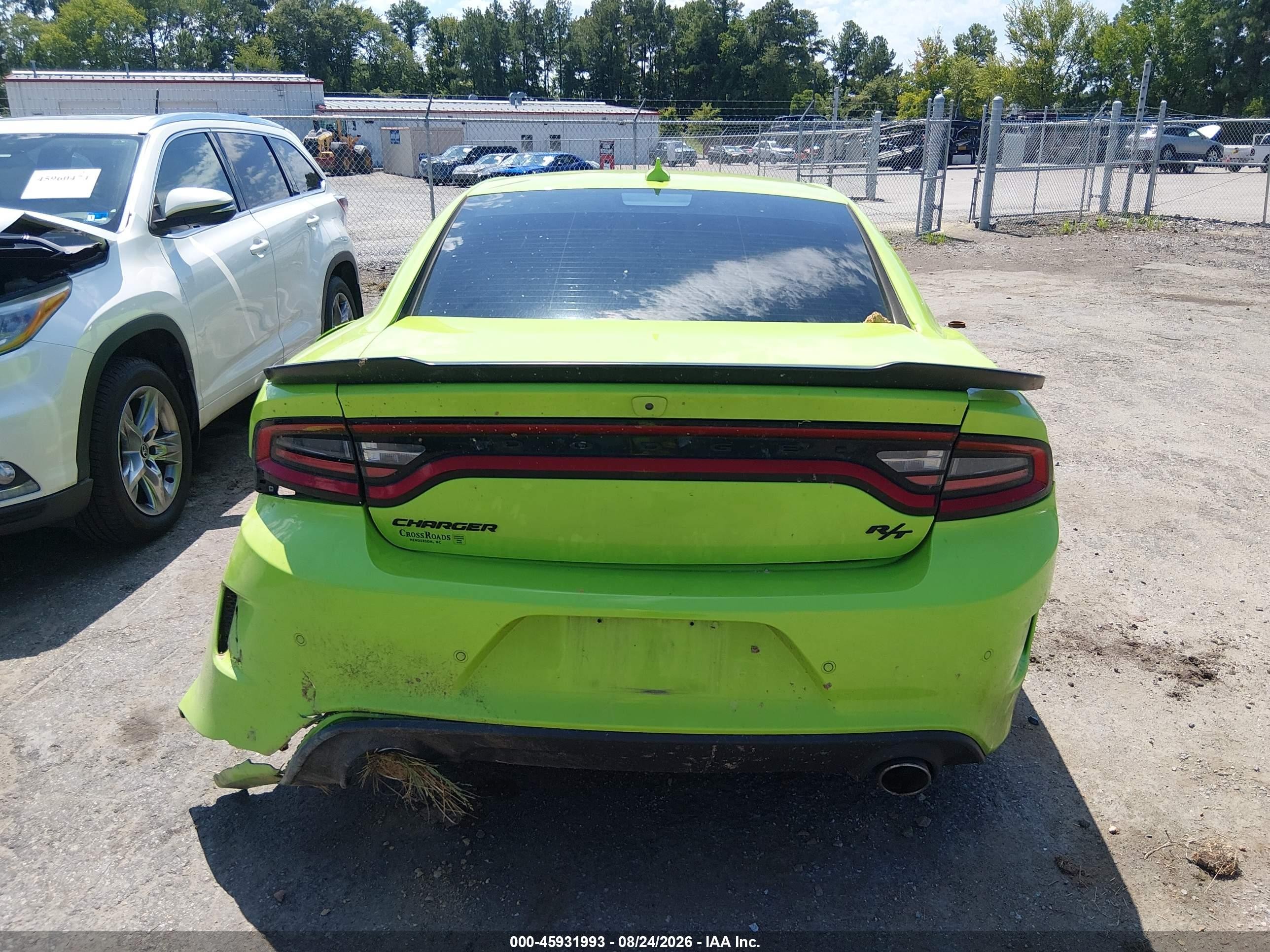 2023 Dodge Charger R/t Зеленый vin: 2C3CDXCT8PH683155